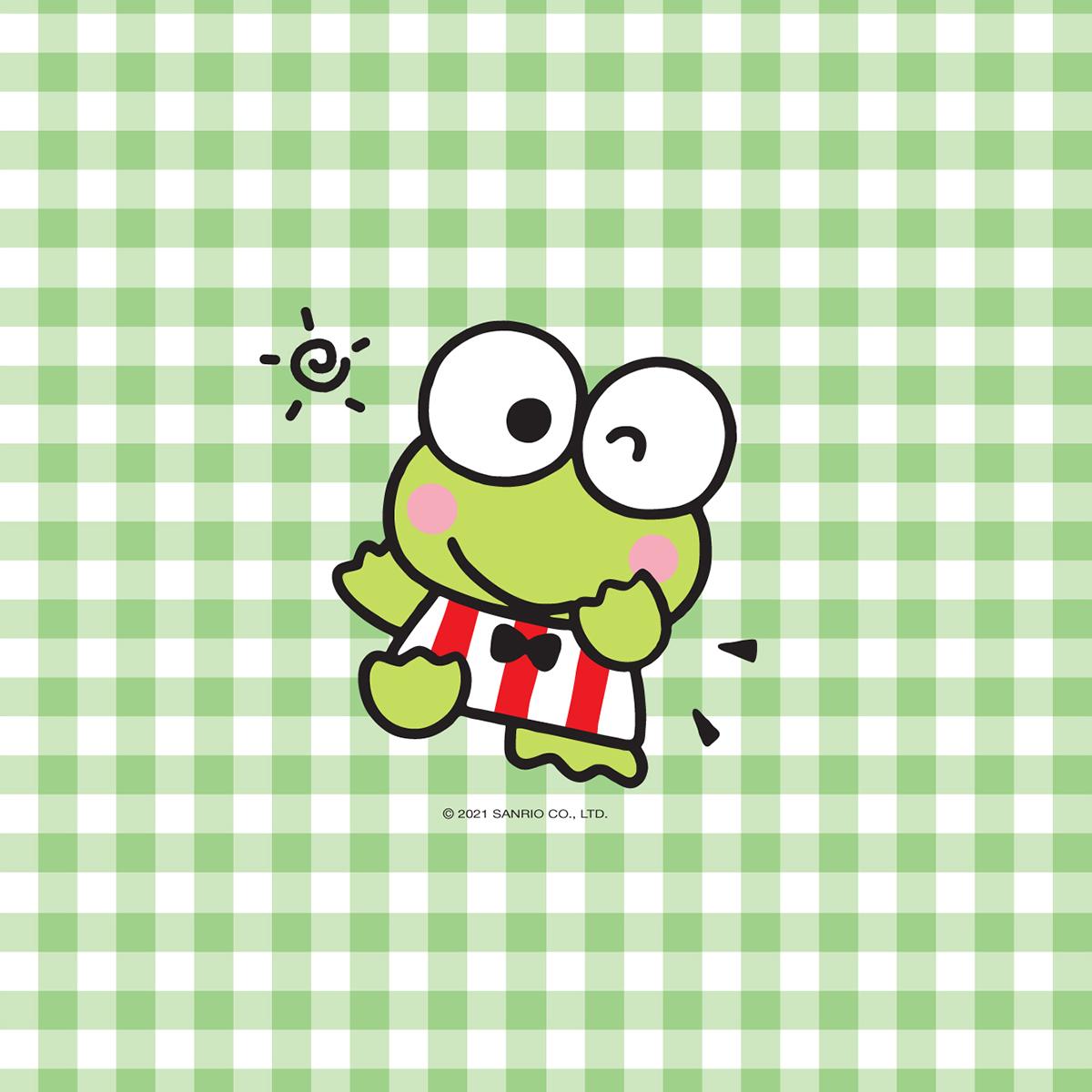Twitter 上的Sanrio：Take #Keroppi on the go with new background for your phone!