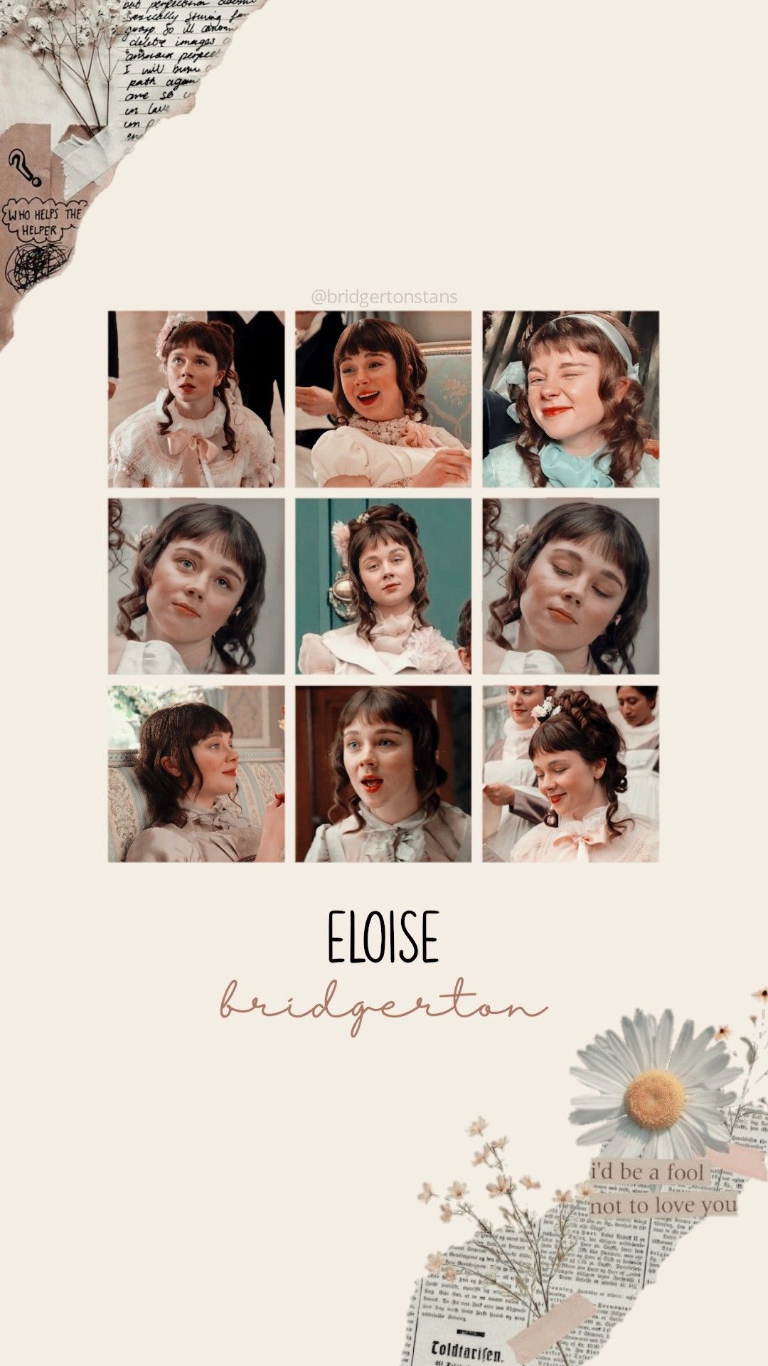 wallpaper eloise bridgerton. Series e filmes, Netflix filmes e series, Love filmes