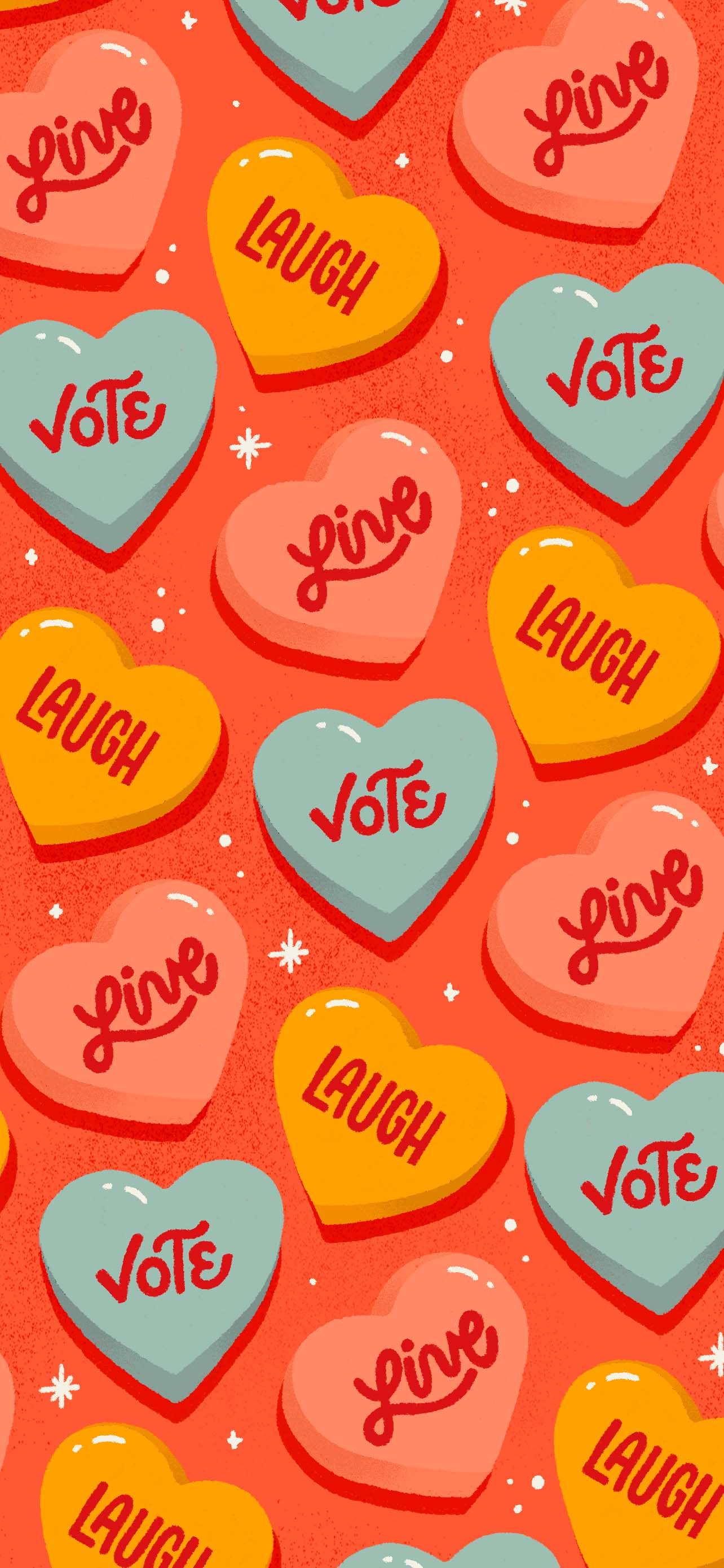 Wallpaper phone background valentines day love vote laugh - Texas