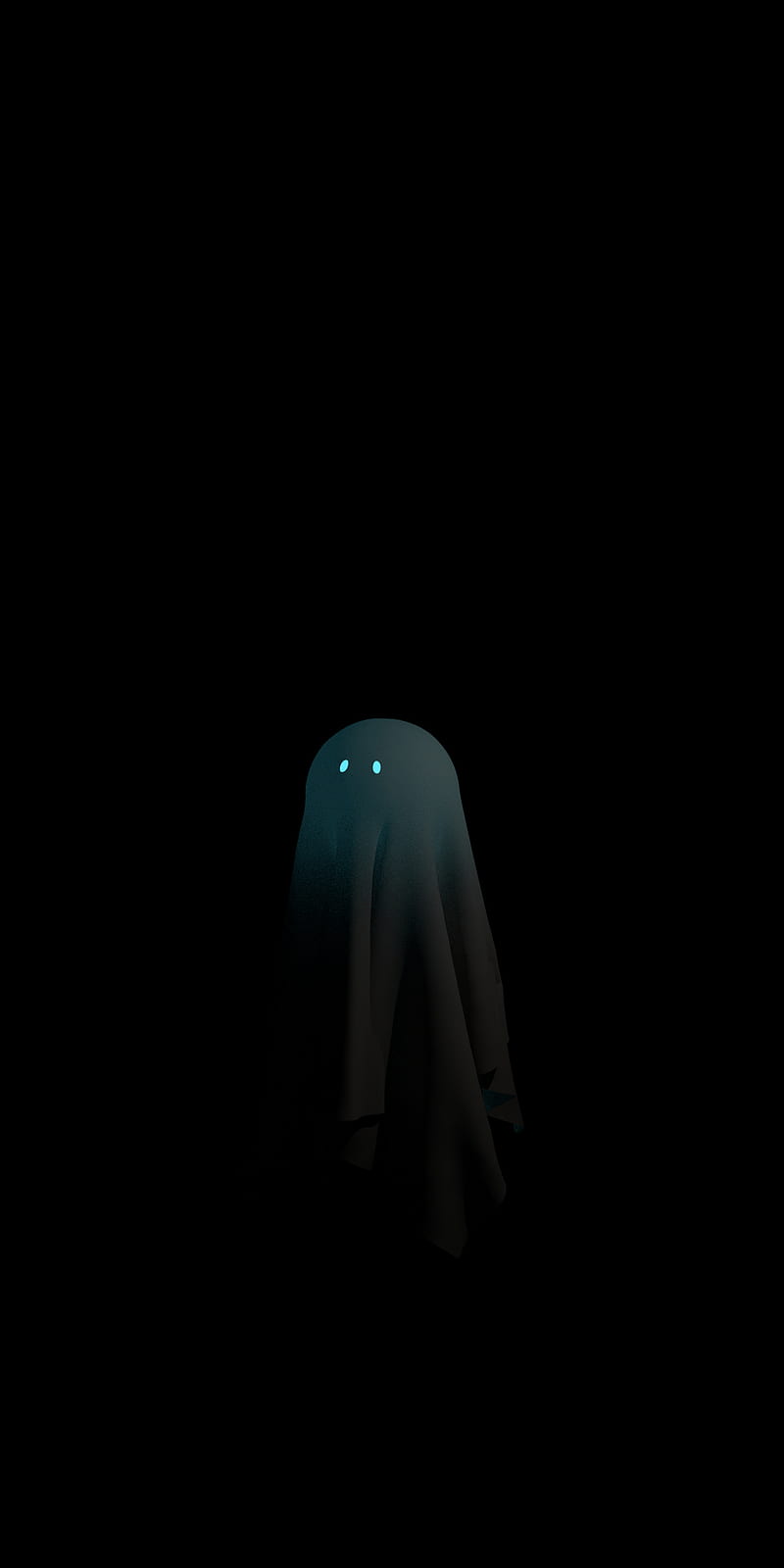 A black and white image of something - Ghost