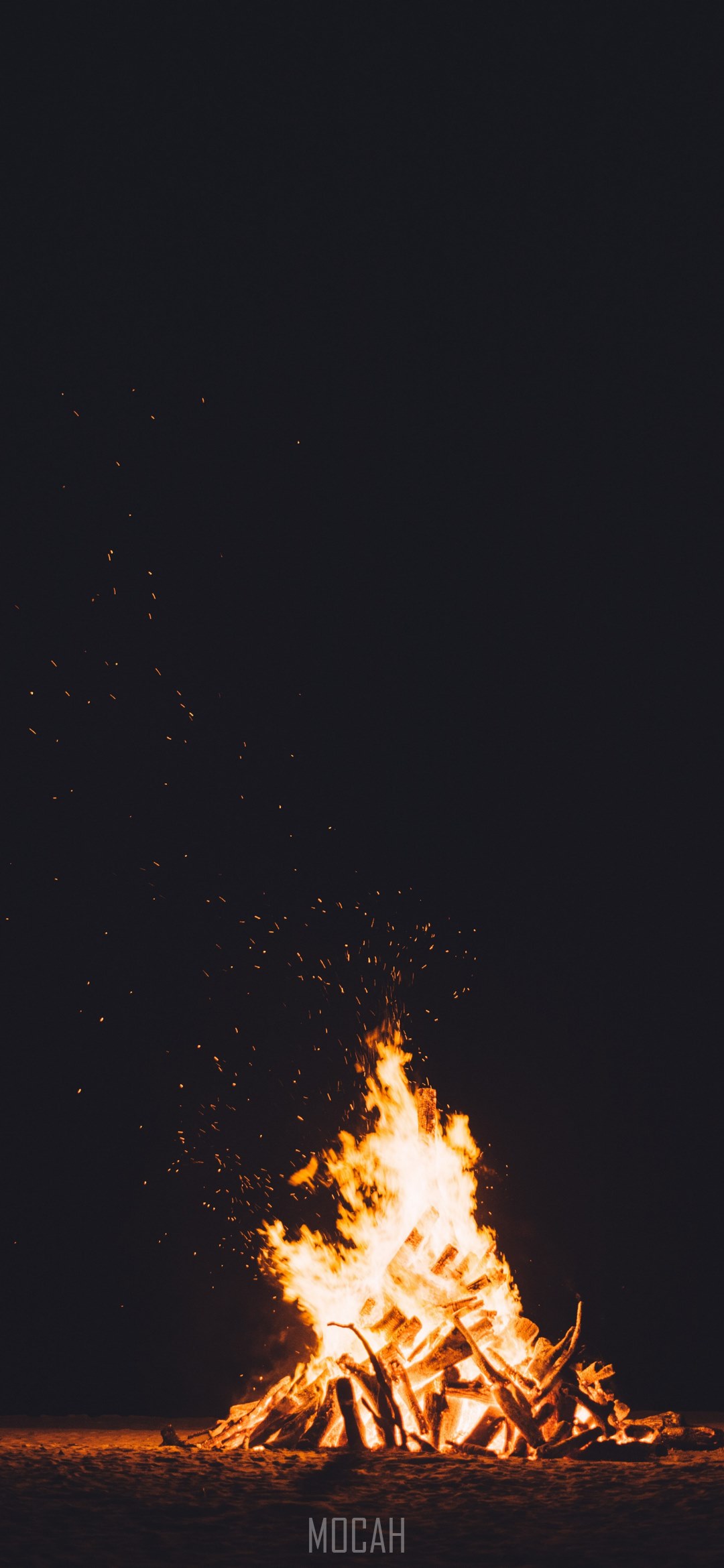 night fire bonfire and campfire hd, Huawei P30 wallpaper full hd, 1080x2340 Gallery HD Wallpaper