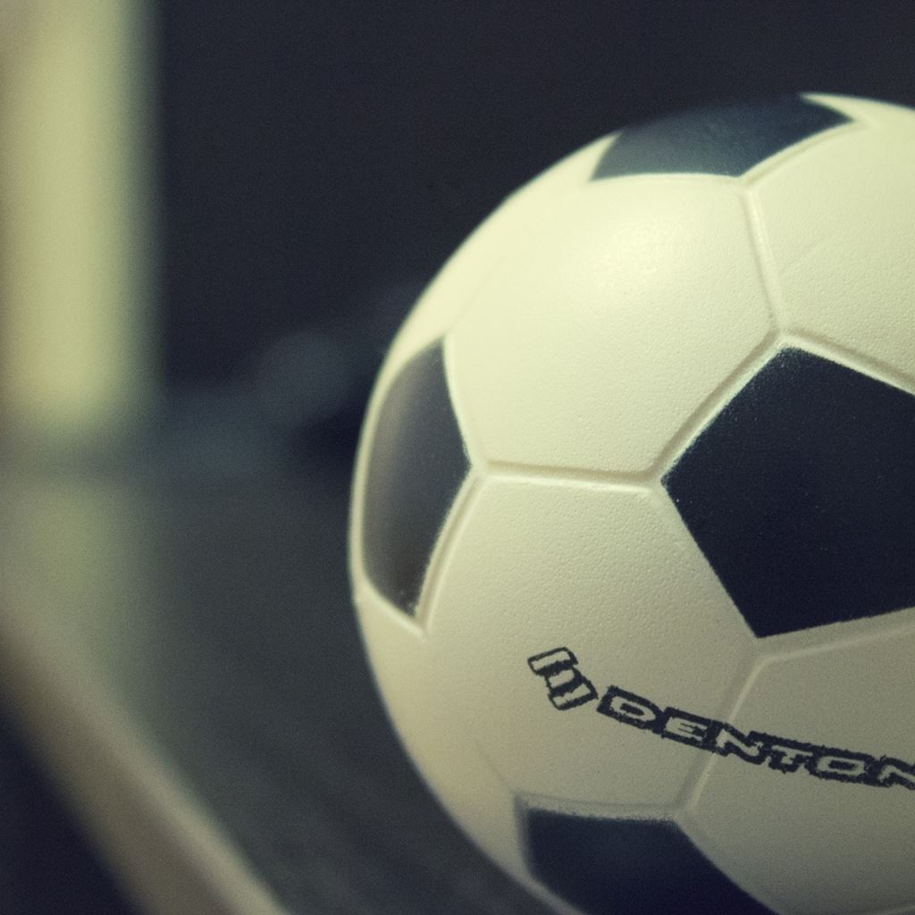 Denton Soccer Ball iPad Wallpaper Free Download