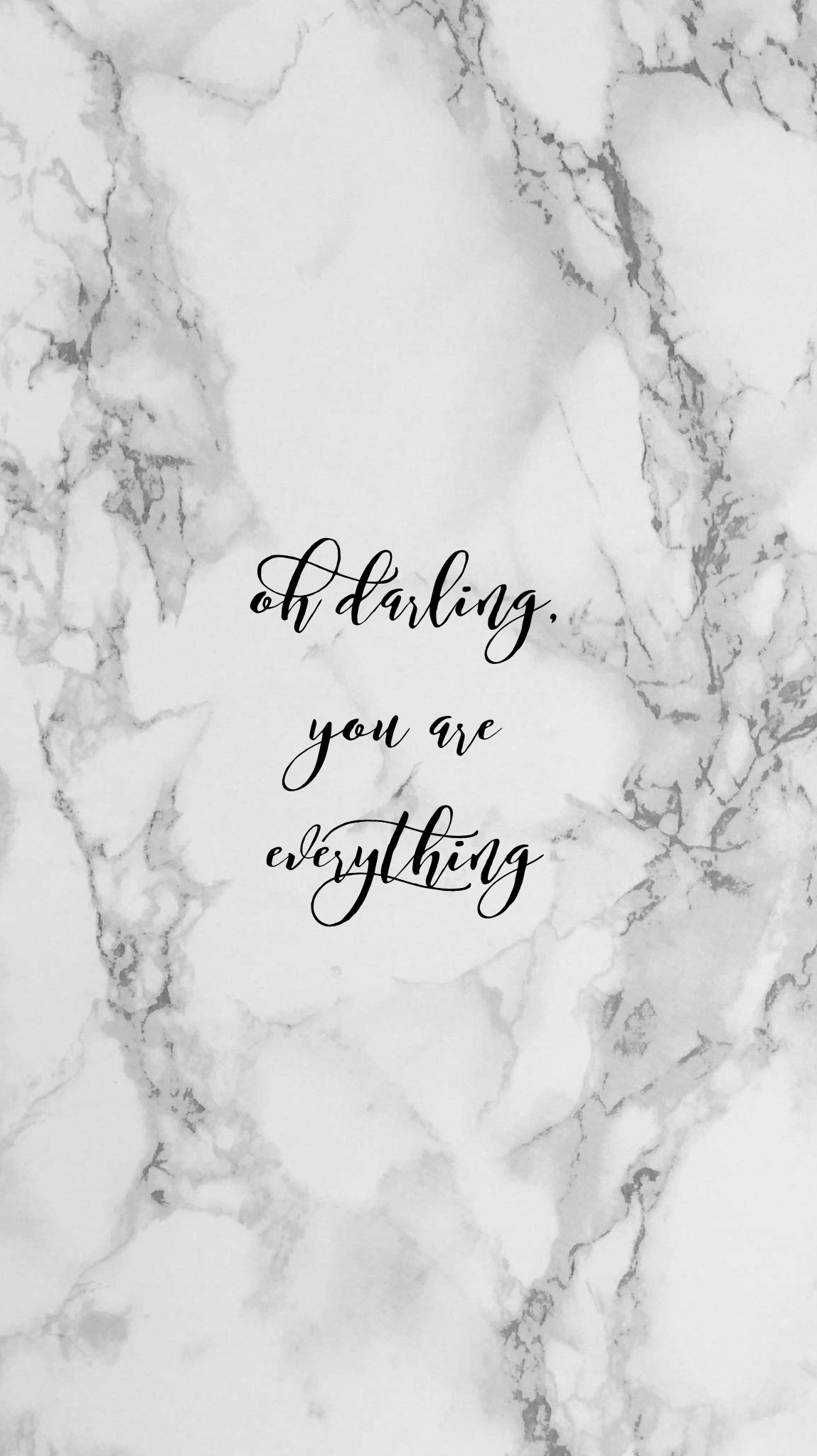 Oh darling, you are everything. marble background phone wallpaper - Marble