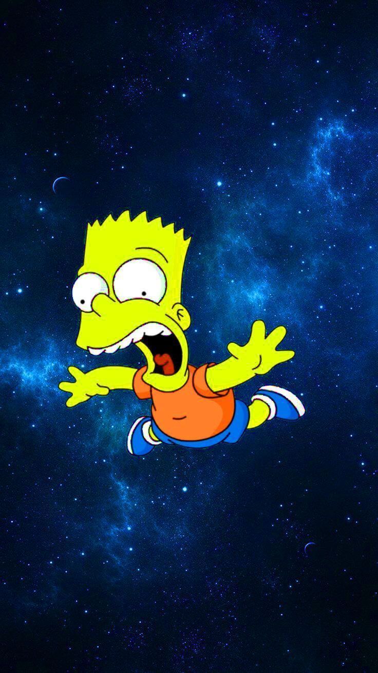 The simpsons in space wallpaper - The Simpsons, Bart Simpson