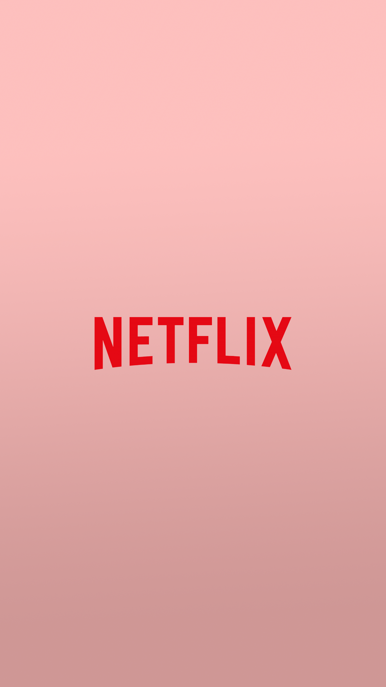 A pink background with the netflix logo - Netflix