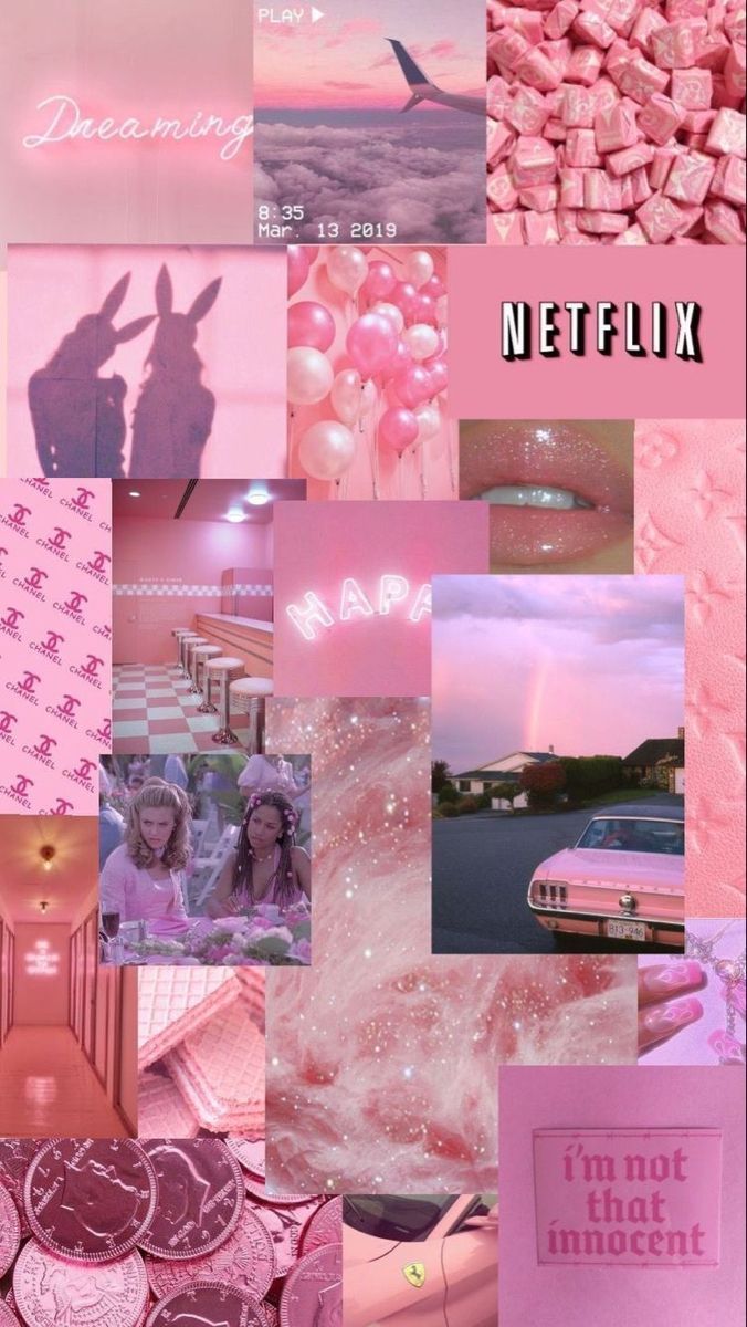 Netflix Pink Wallpaper