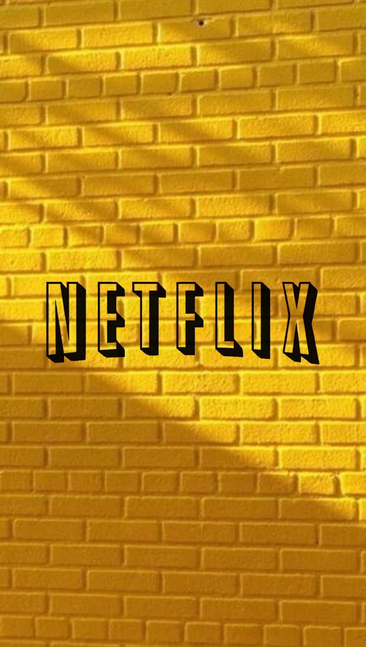 Netflix x Yellow. Blue wallpaper iphone, Gold wallpaper background, Instagram highlight icons