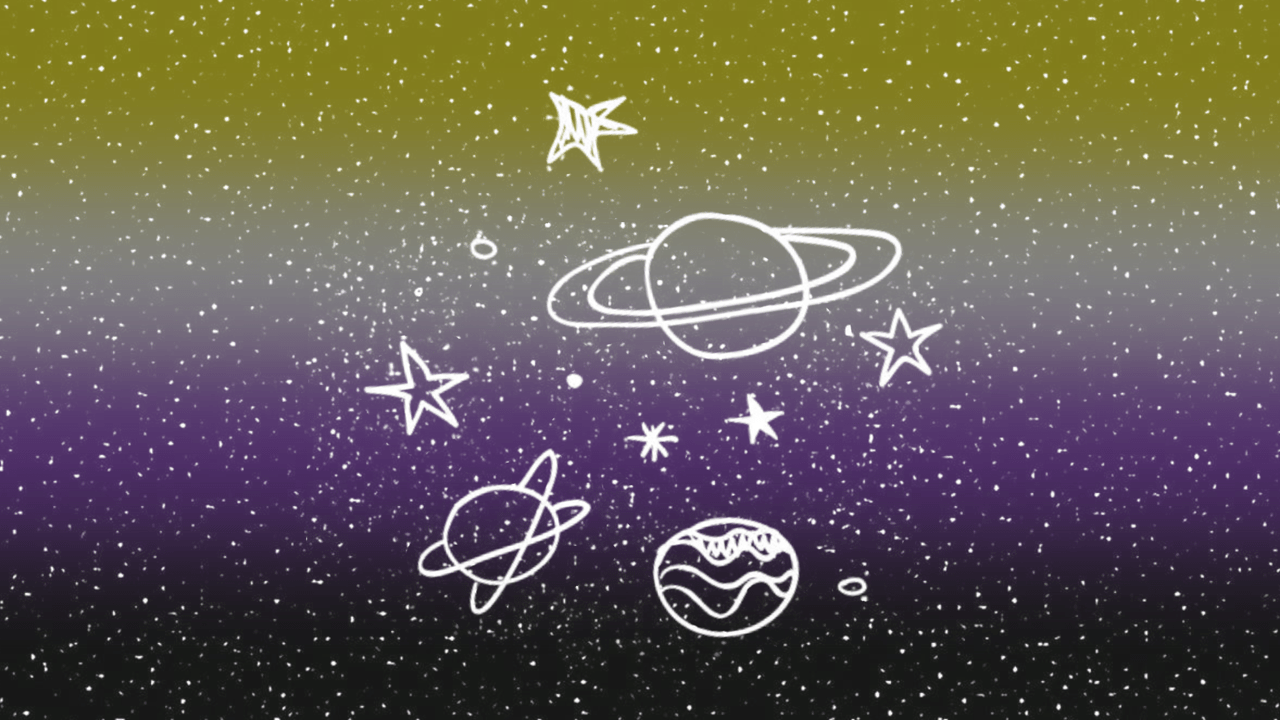 Aesthetic Desktop Space Wallpaper