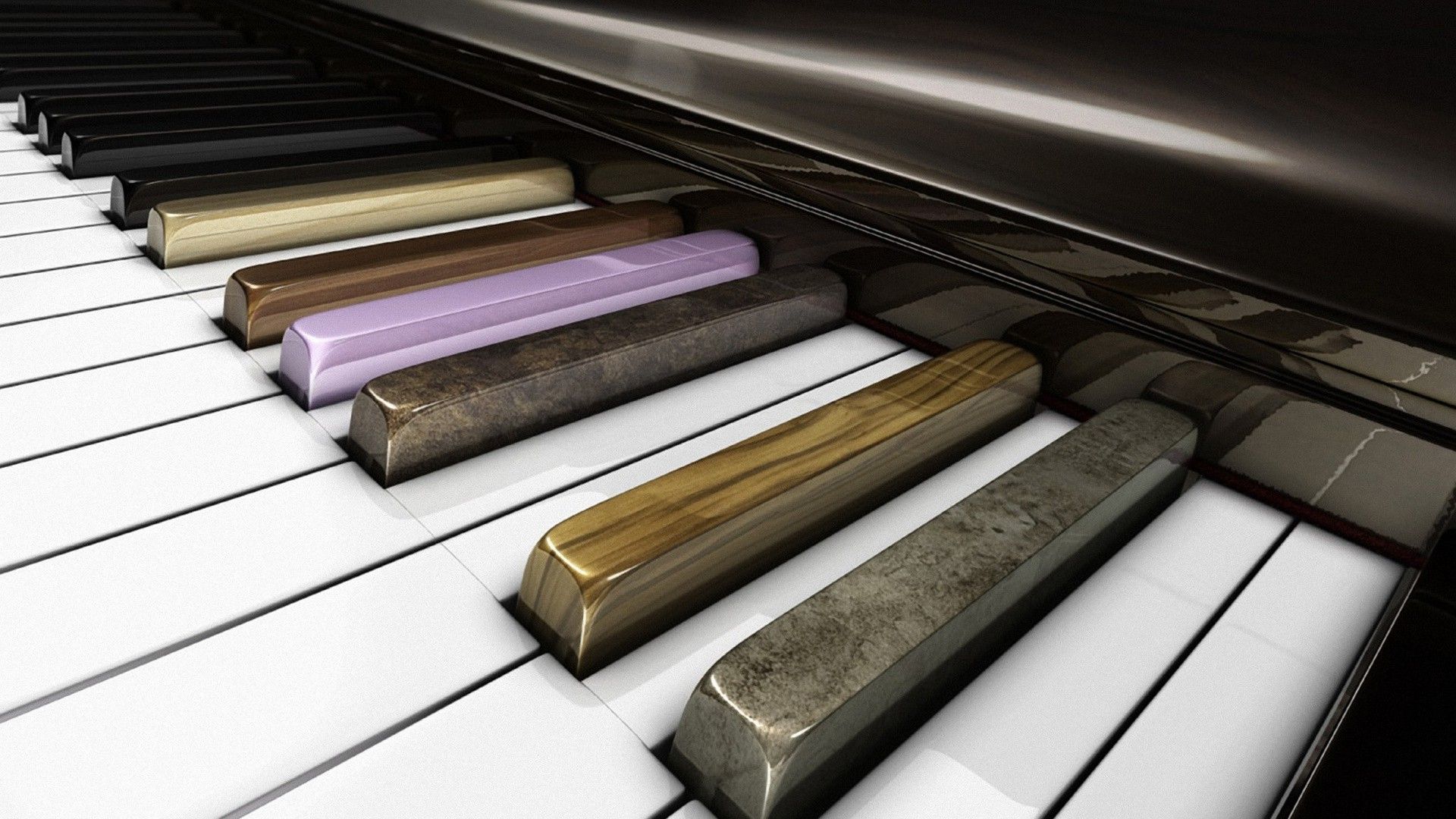 The keys of a piano are seen in this file photo. - Piano