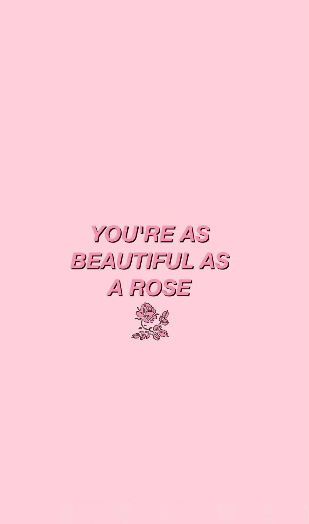 You're as beautiful a rose - Quotes