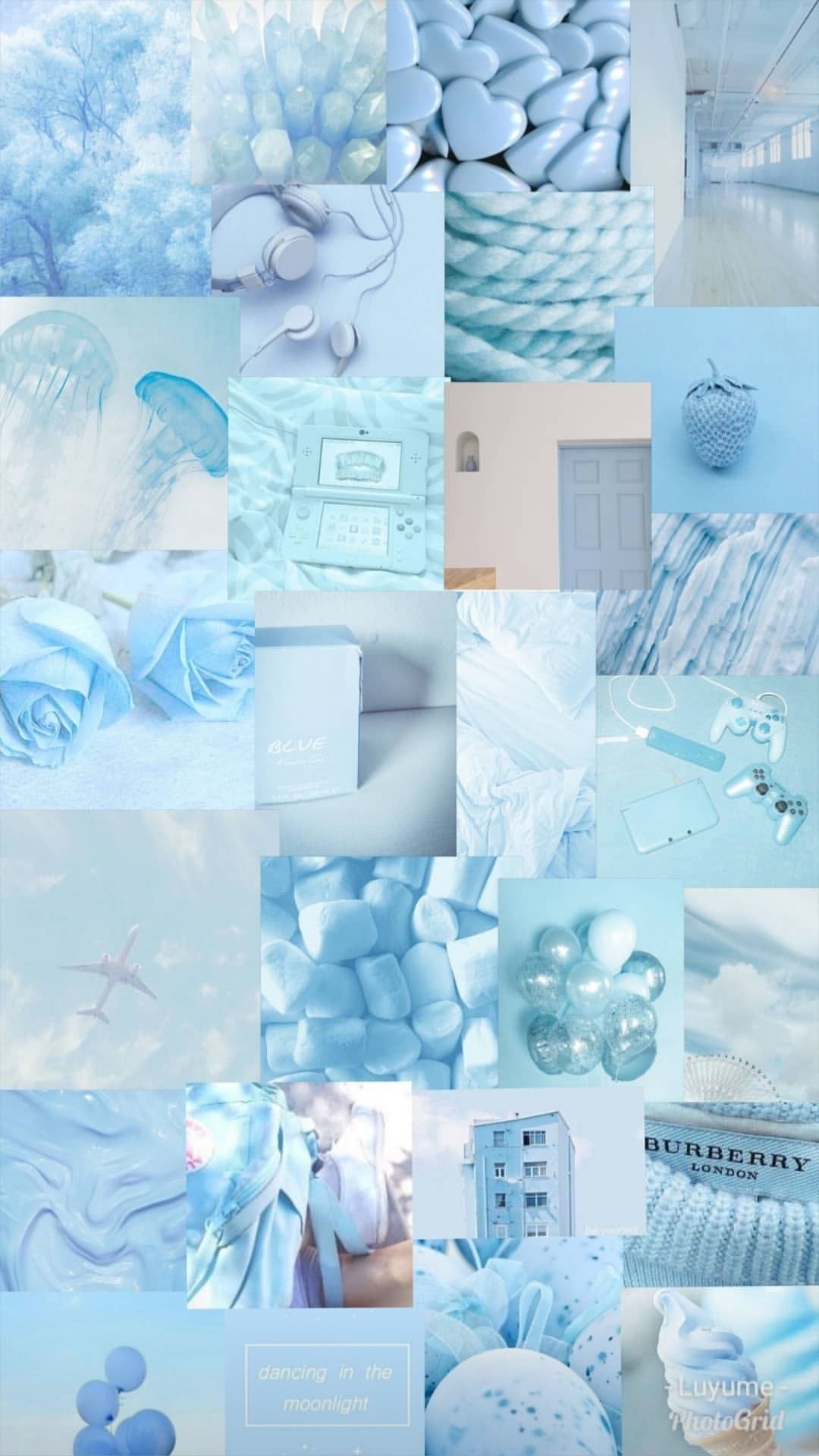 Light Blue. Cute blue wallpaper, iPhone wallpaper vintage, Aesthetic desktop wallpaper