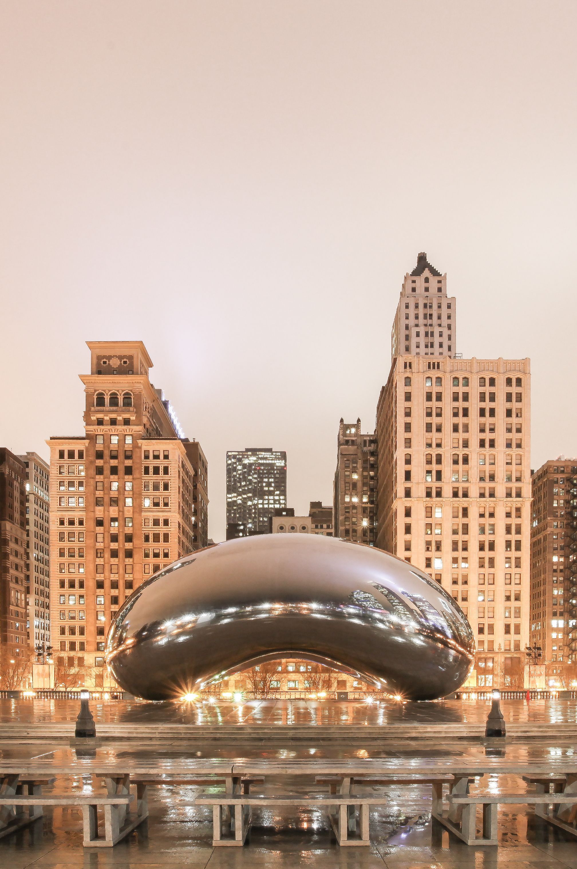 Chicago Bean Wall Art, Chicago Photography, Cloud Gate. Chicago aesthetic, Chicago photography, Chicago photo