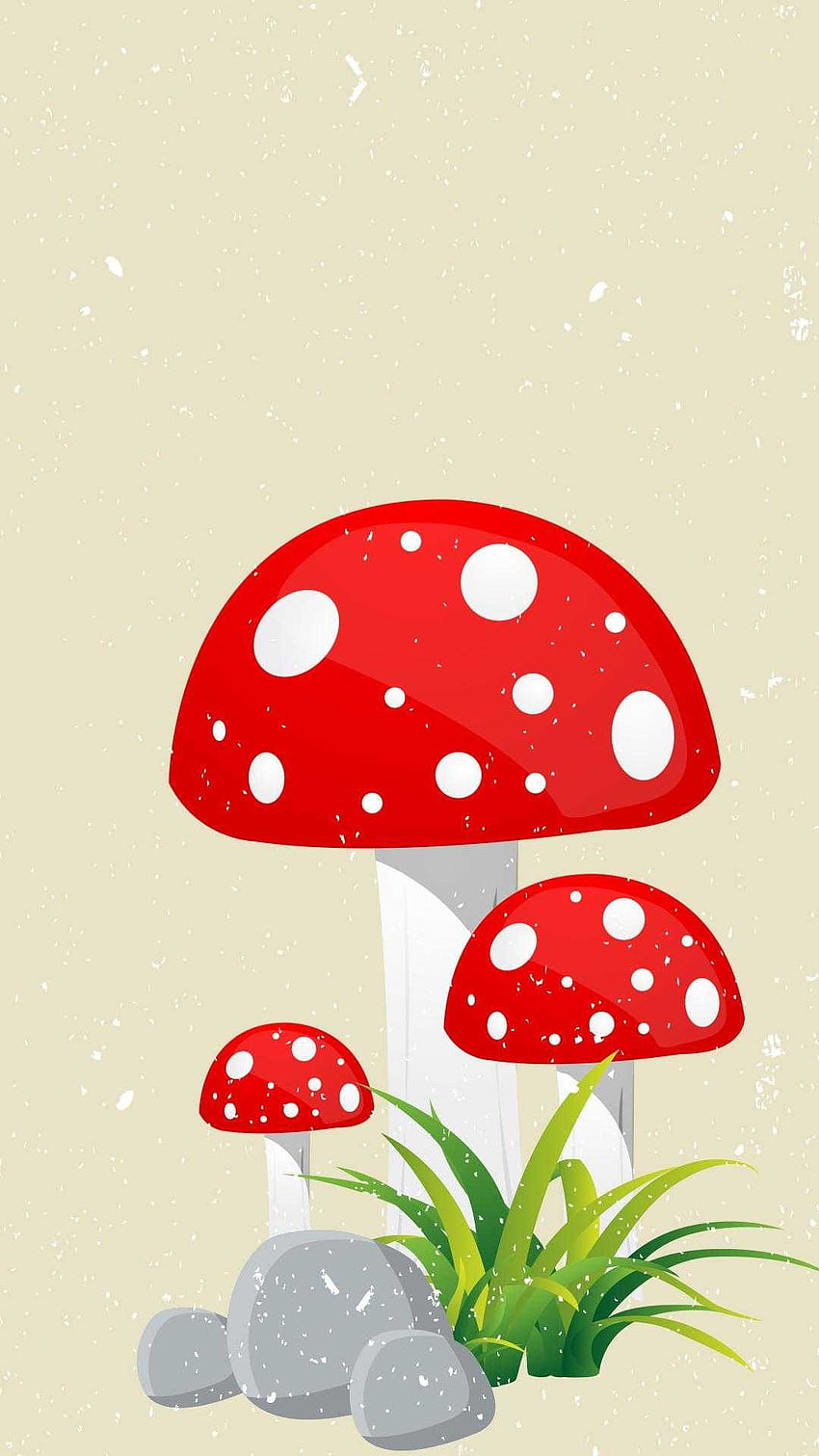 Aesthetic mushrooms HD wallpaper