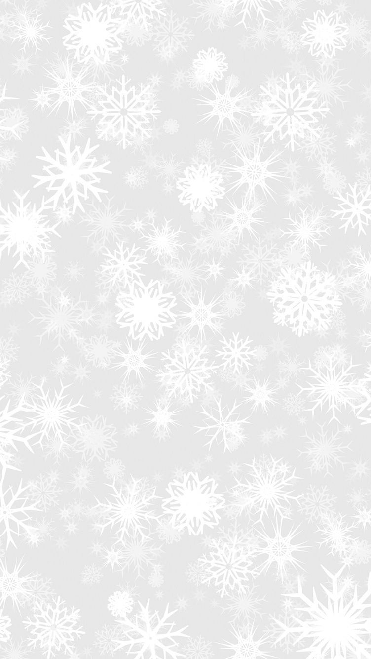 A white snowflake pattern on gray background - Snowflake