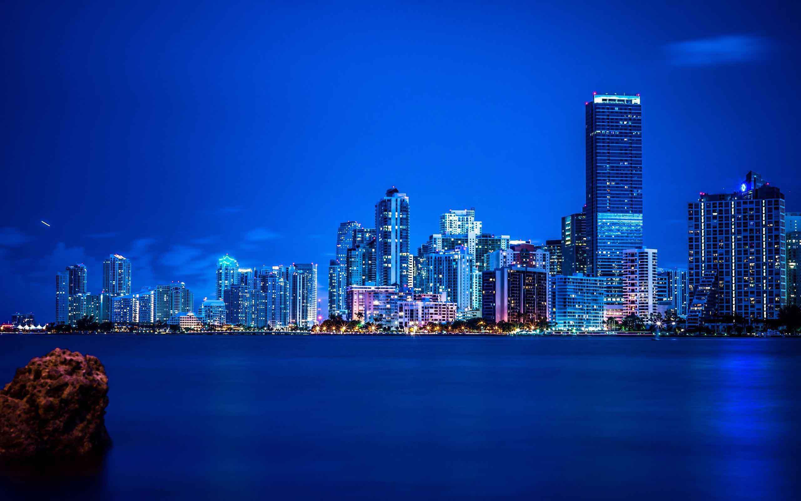 Miami 4K wallpaper for your desktop or mobile screen free and easy to download