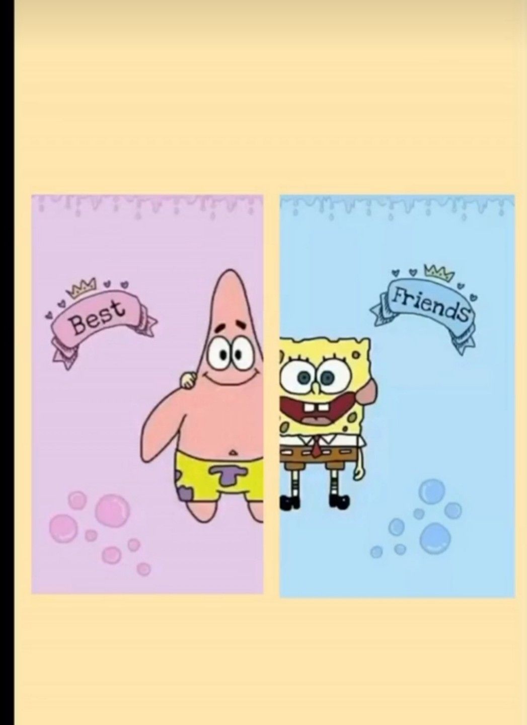 Spongebob and patrick wallpaper - Bestie