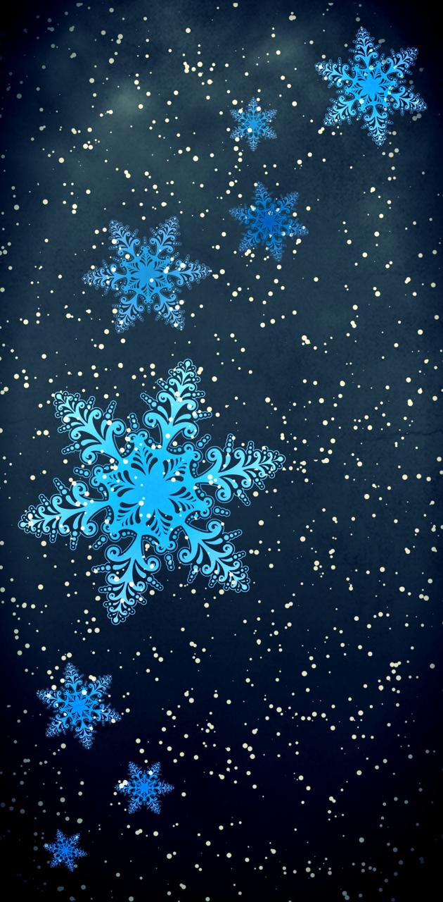Snowflakes falling from the sky - Snowflake
