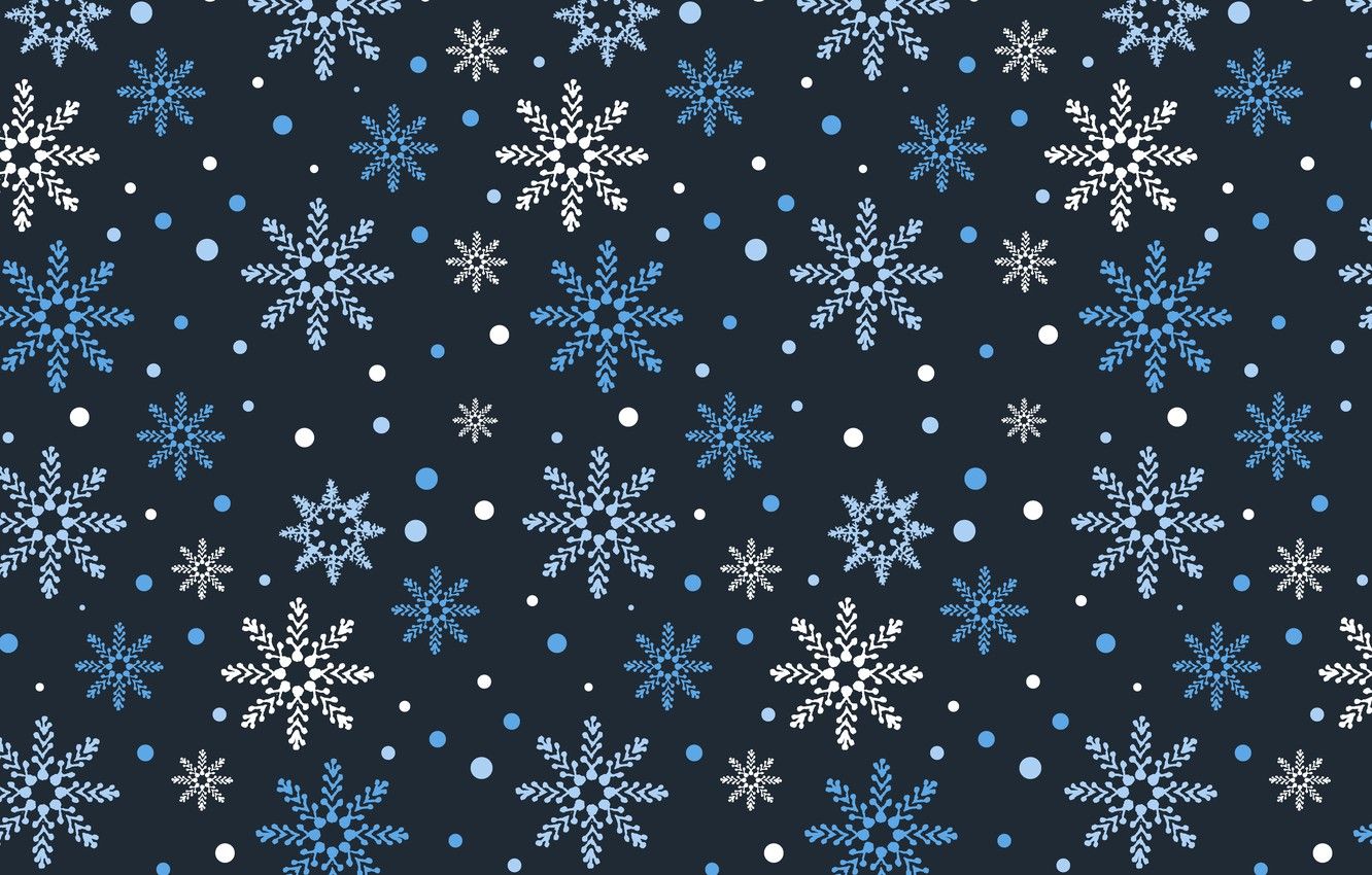 Wallpaper winter, snow, snowflakes, background, blue, Christmas, blue, winter, background, snow, snowflakes image for desktop, section текстуры