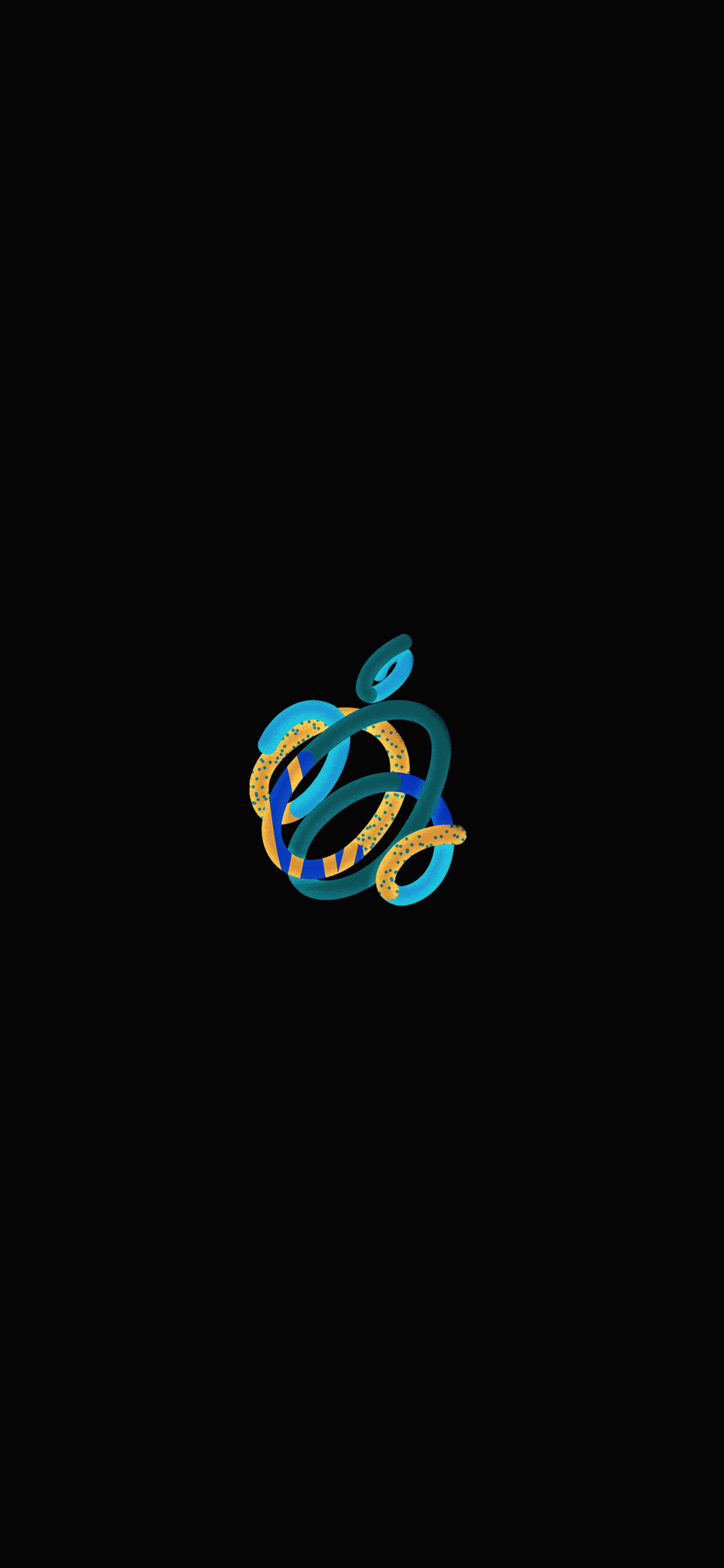 For the contest 'logo design with a snake' - Black glitch