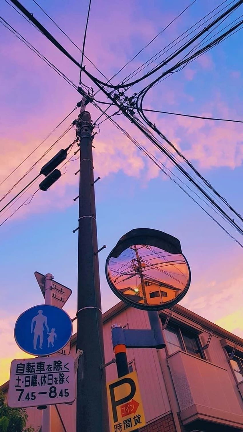 Japan street aesthetic HD wallpaper