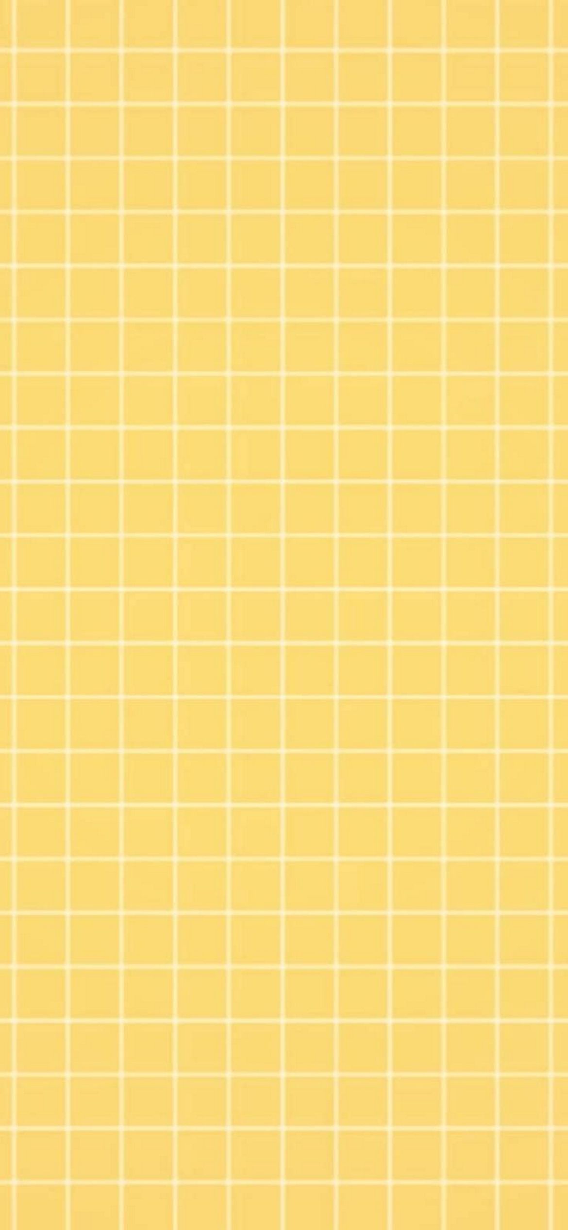 A yellow background with squares on it - Checkered