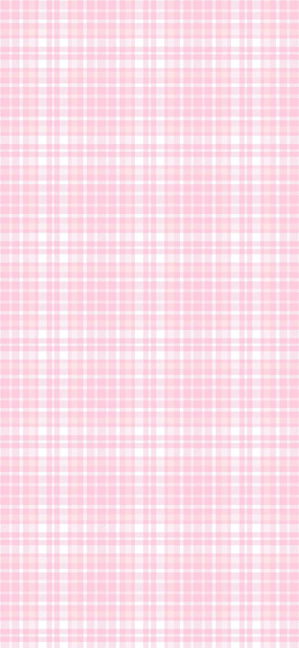 Pink Aesthetic Picture : Pink Plaid Wallpaper