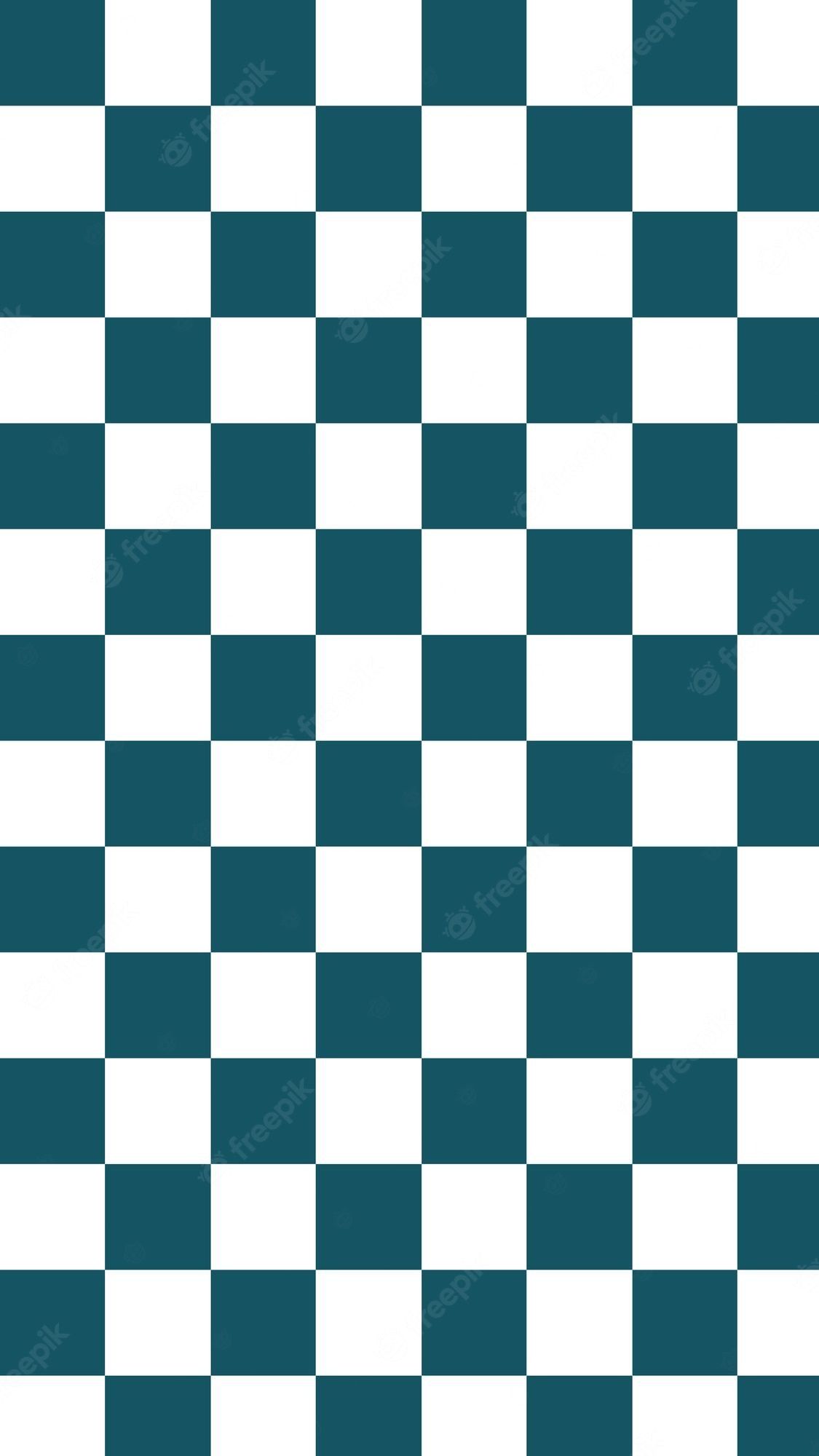 A blue and white checkered pattern - Checkered