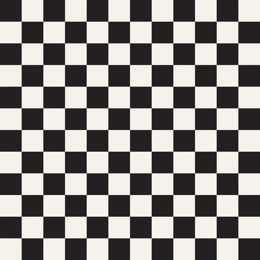 Black and white checkered background - Checkered