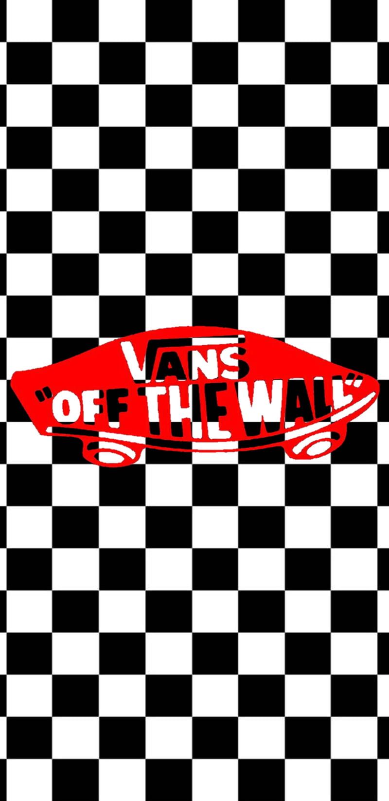 Vans off the wall checkered background - Vans, checkered