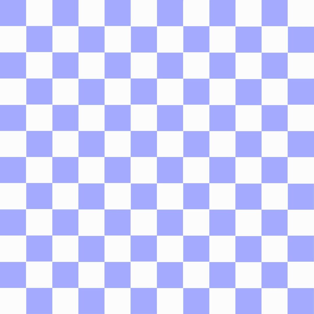 Periwinkle Checkerboard Y2k Seamless Repeat Pattern