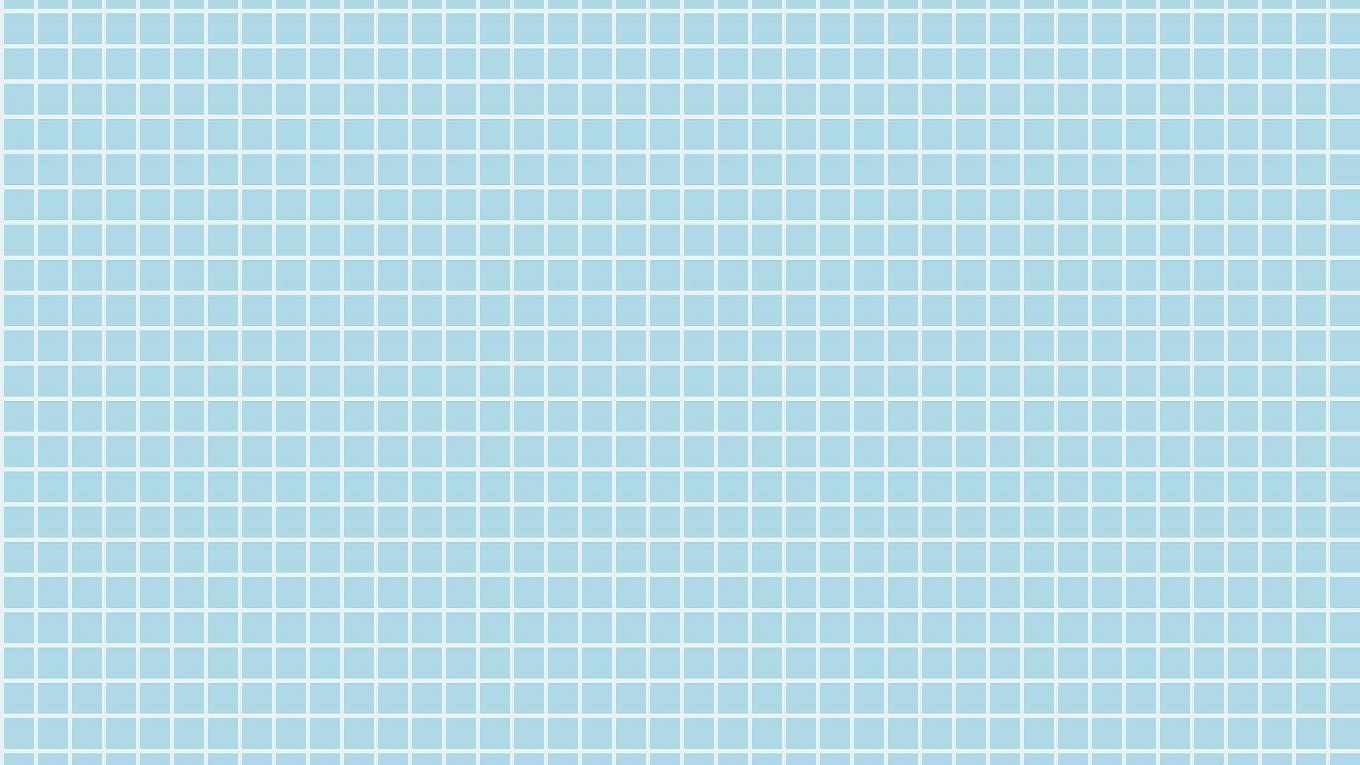 A blue background with white squares - Checkered