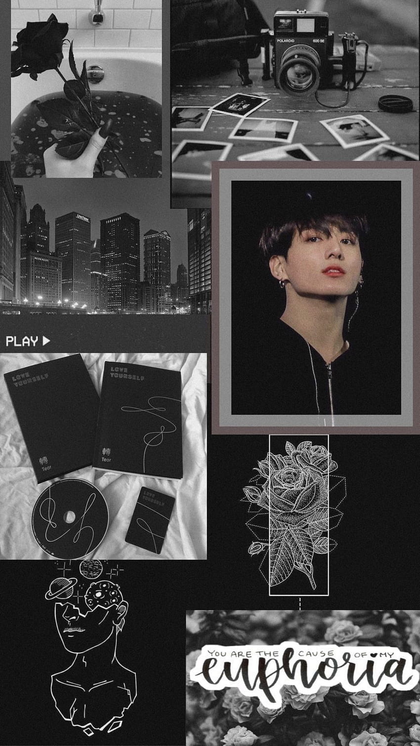 Once Upon A Time In Seoul!. Bts, Bts aesthetic for phone, Bts aesthetic, Jungkook Dark HD phone wallpaper