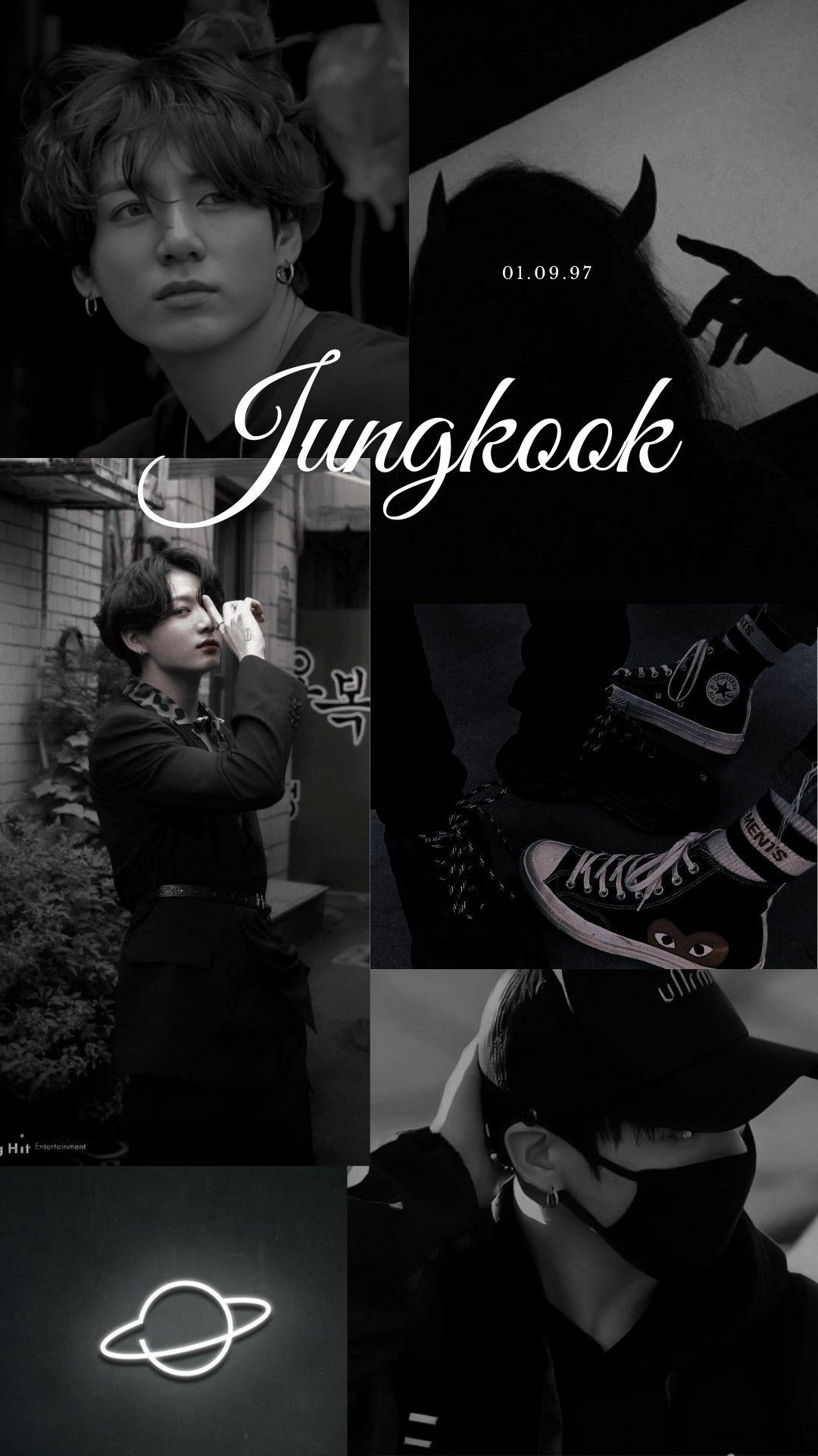 Jungkook black aesthetic wallpaper. Jungkook, Jeon jungkook photohoot, Jungkook cute