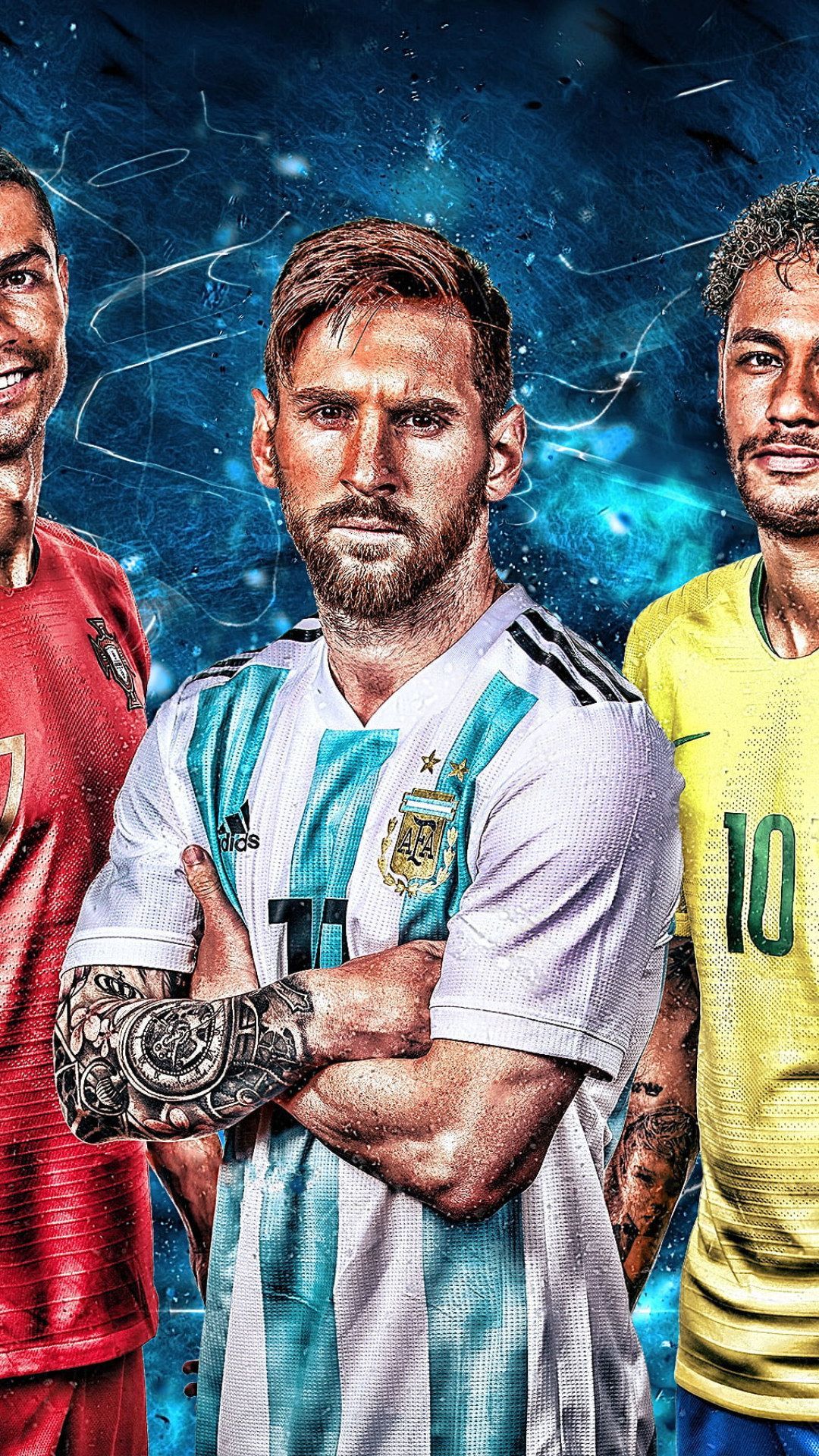 Messi Ronaldo Neymar Wallpaper Free Messi Ronaldo Neymar Background