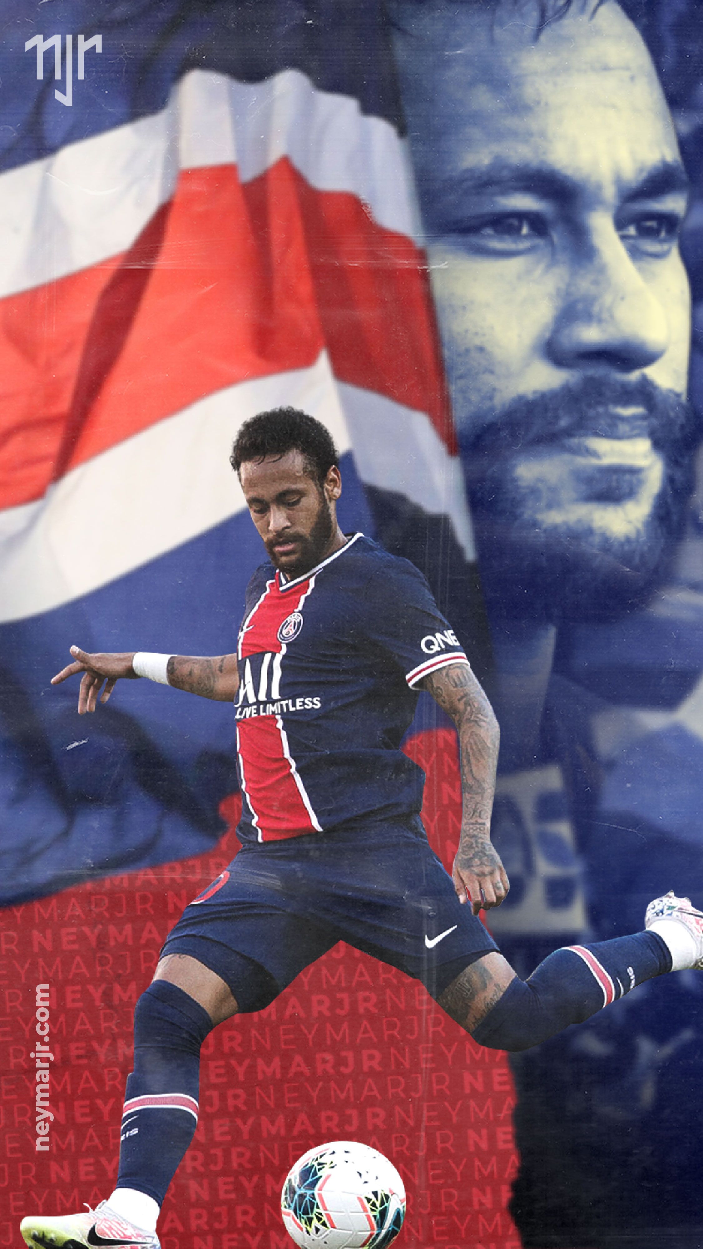 PSG Neymar 2021 Wallpaper