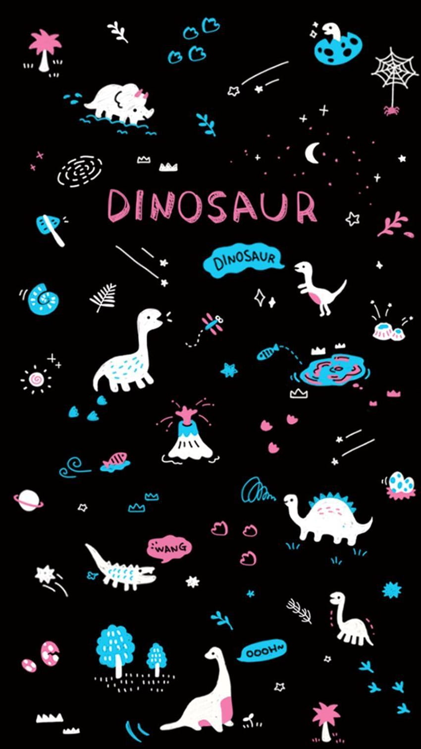Dinosaurus Aesthetic Cute Dinosaur iPhone.top HD phone wallpaper