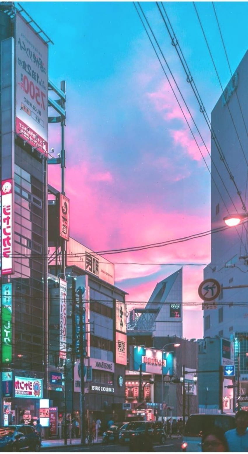 Pastel aesthetic tokyo HD wallpaper