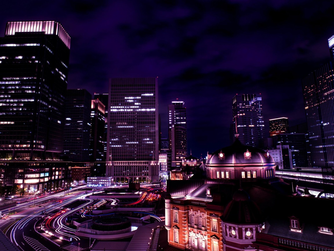 Tokyo Night View Cities HD Wallpaper