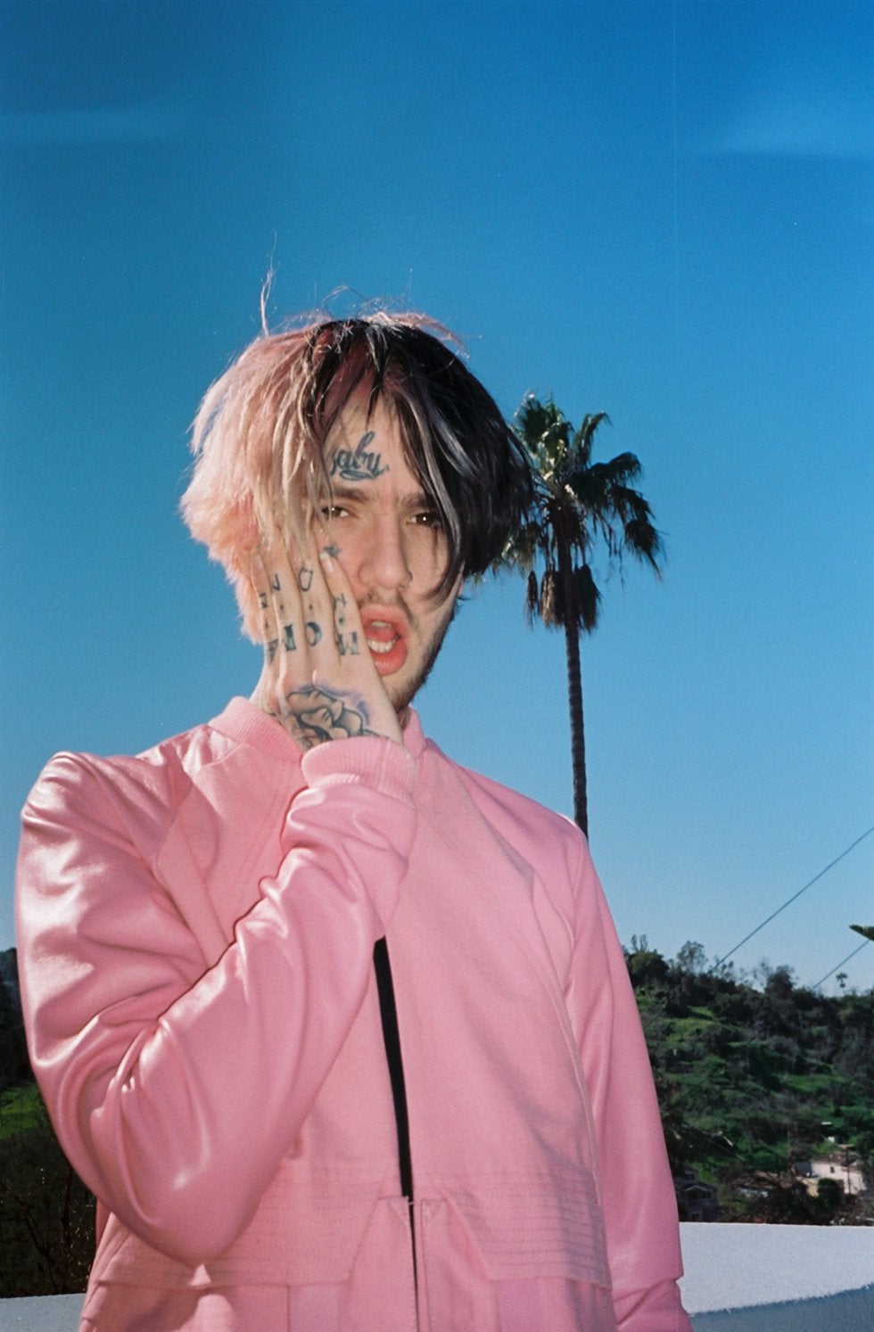 Lil Peep short interview photo, Future + Kid Cudi love