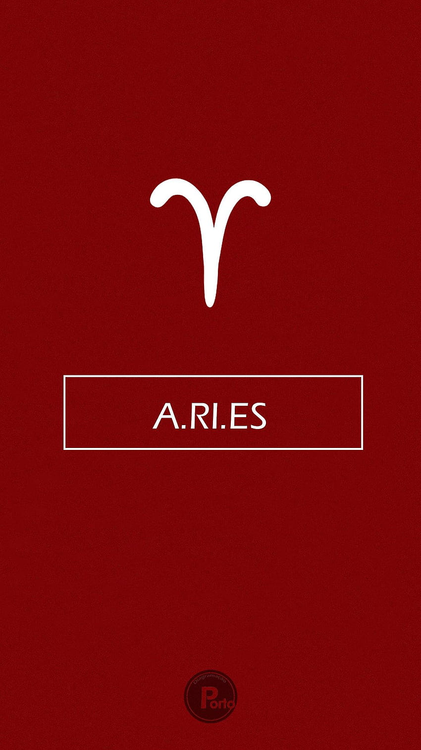 aesthetic aries HD wallpaper