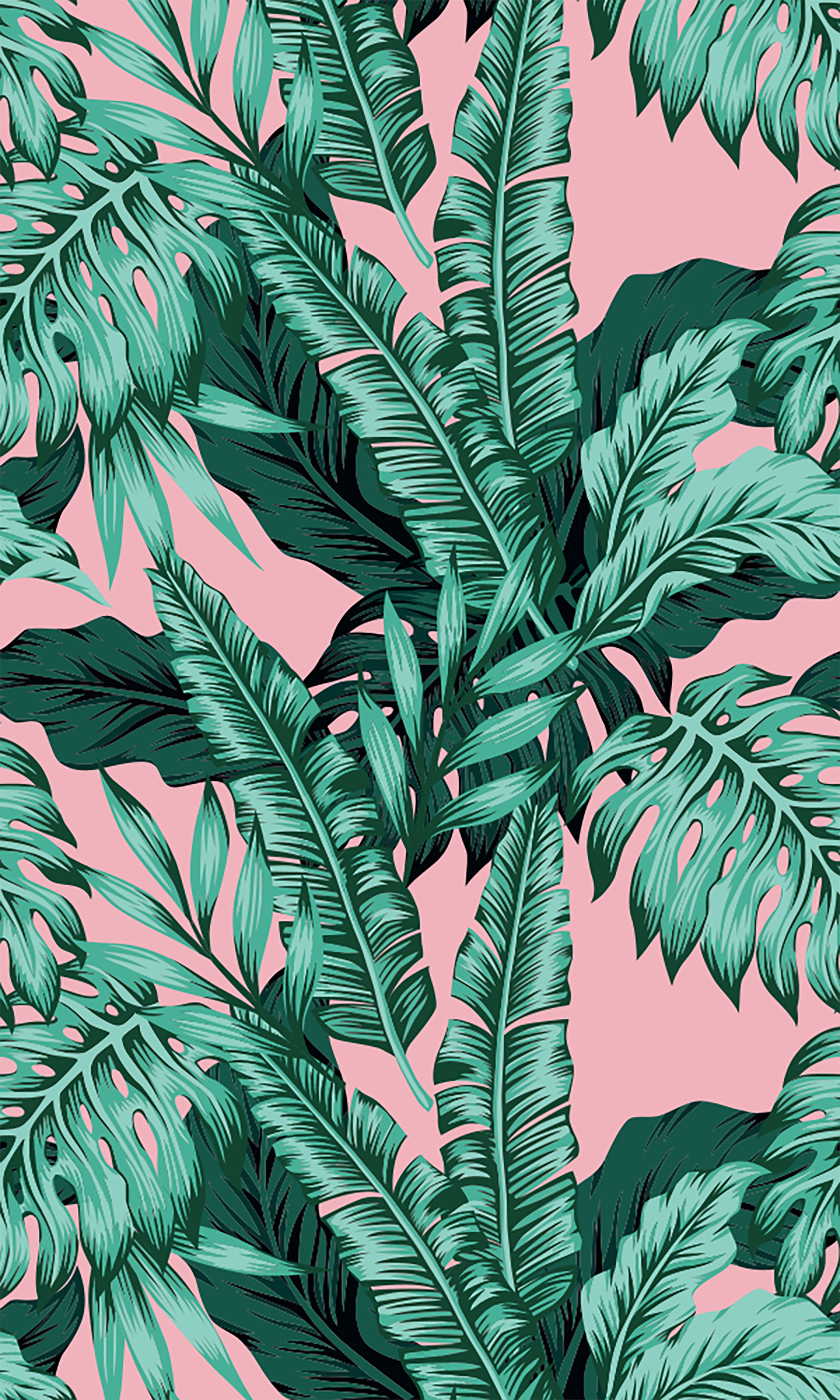 Tropical Pink Background. Cute background, Background, Aesthetic collage