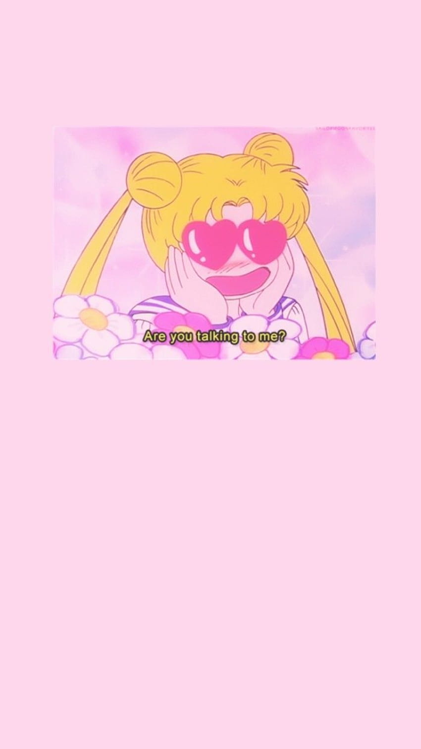 Sailor Moon Pink Aesthetic, Cute Sailor Moon Aesthetic HD phone wallpaper