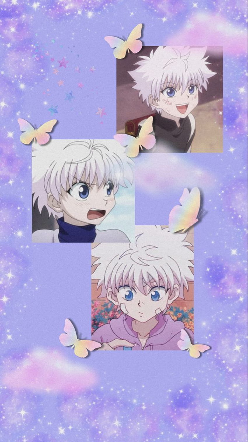 Killua Cute, aesthetic killua HD phone wallpaper