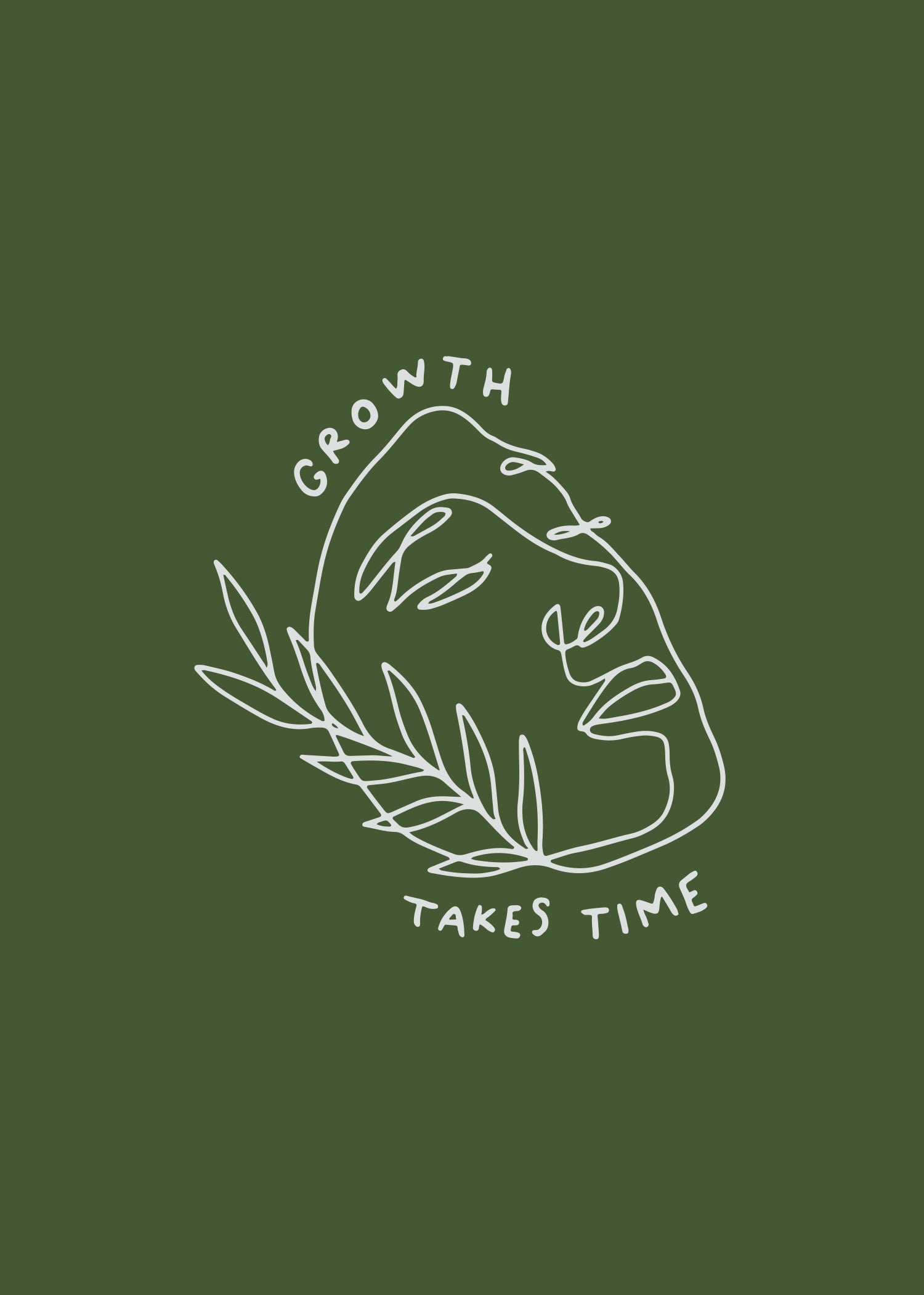 Growth Takes Time Print