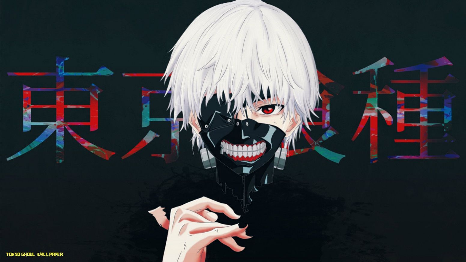 Anime wallpaper, person in the mask - Tokyo Ghoul