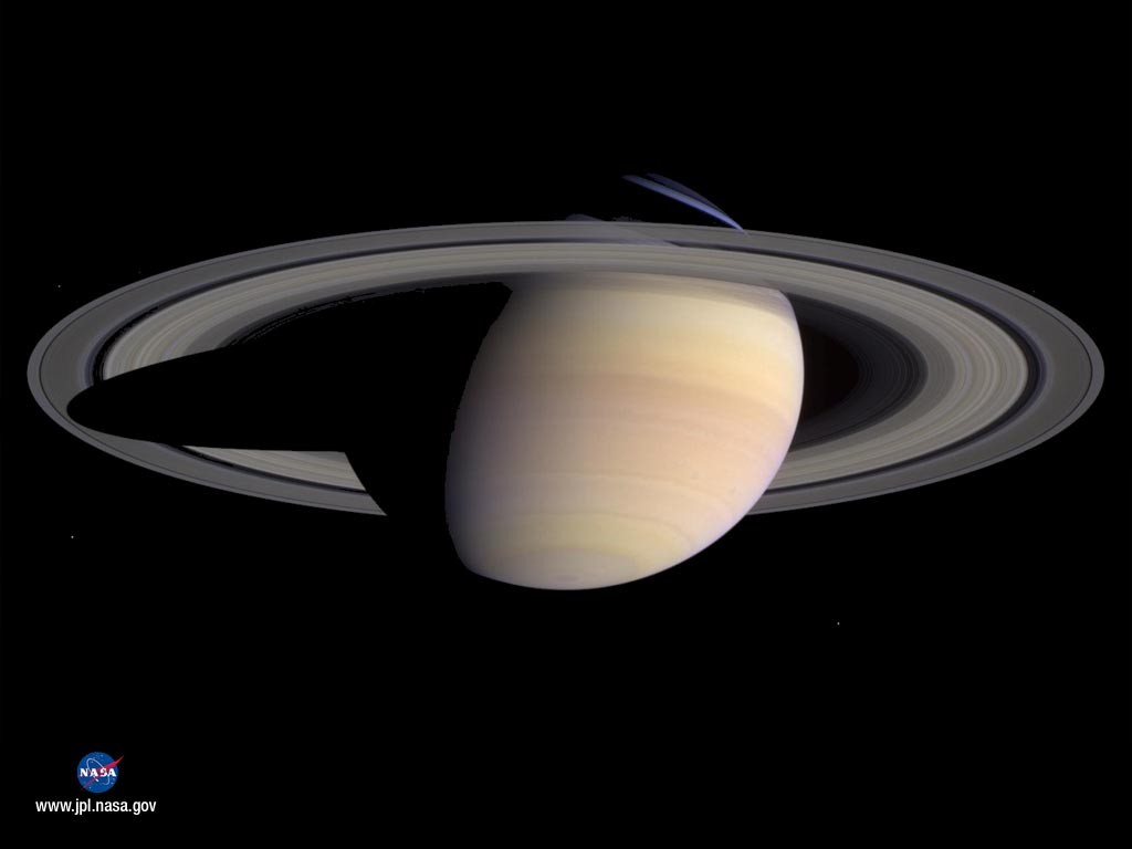 Saturn is the sixth planet from the sun and is known for its distinctive rings. - Saturn