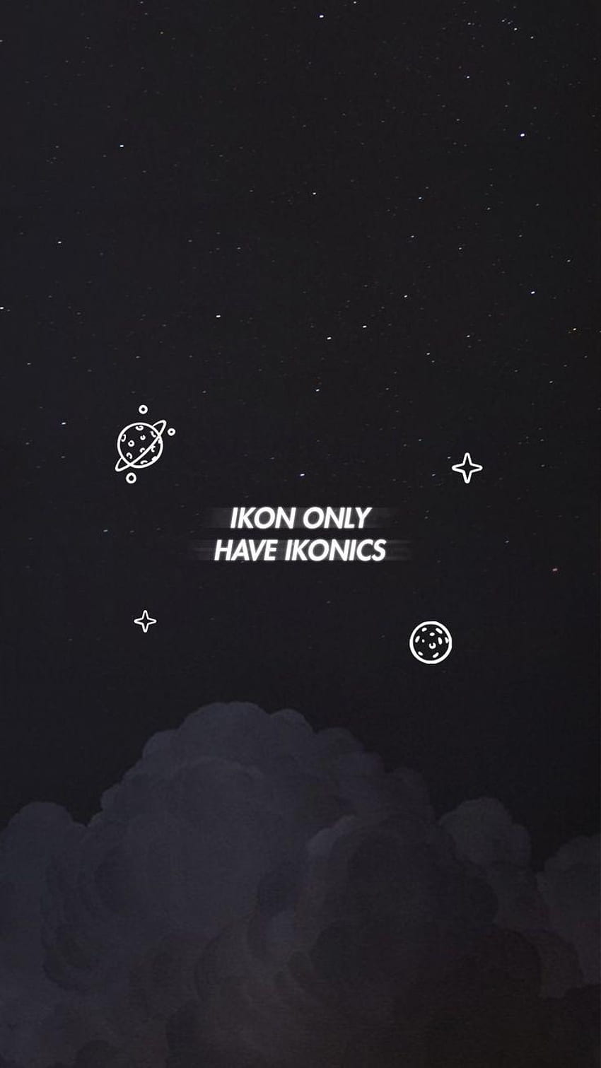 A poster with the words iron only have irons - Korean