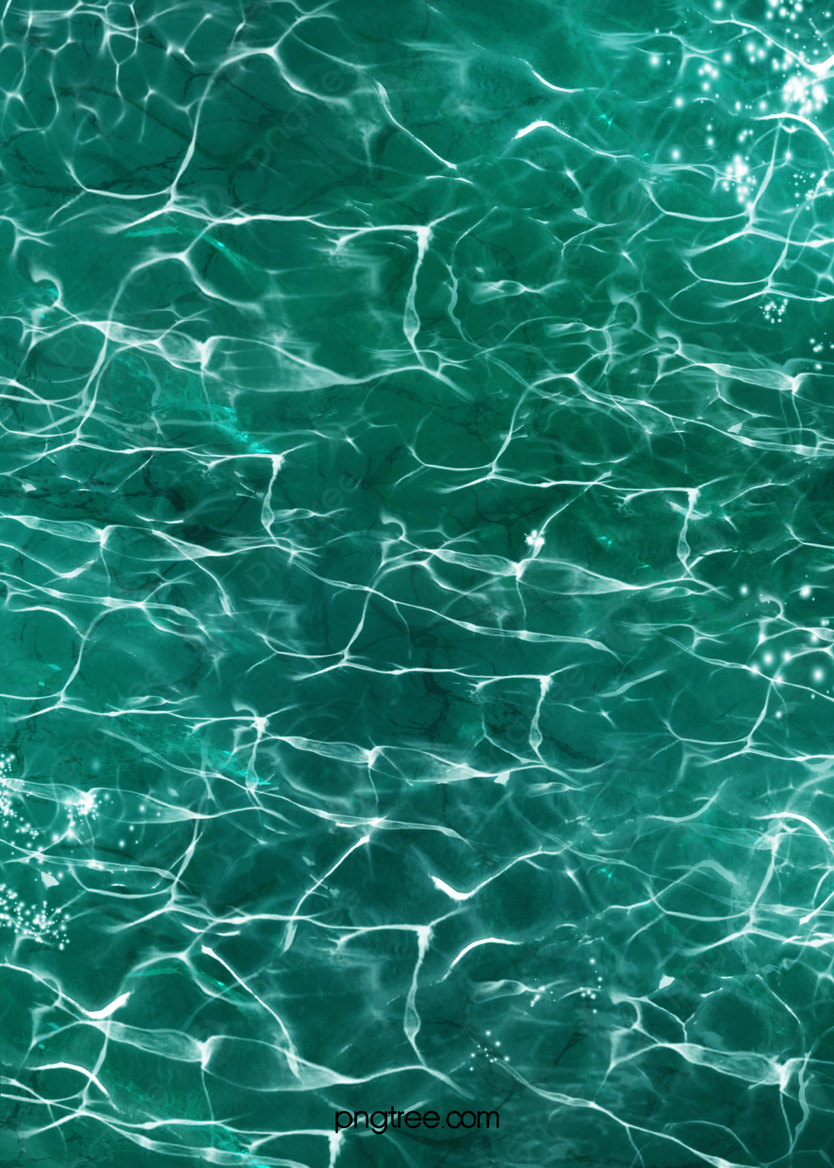 Green water background, water, texture, background image - Swimming pool