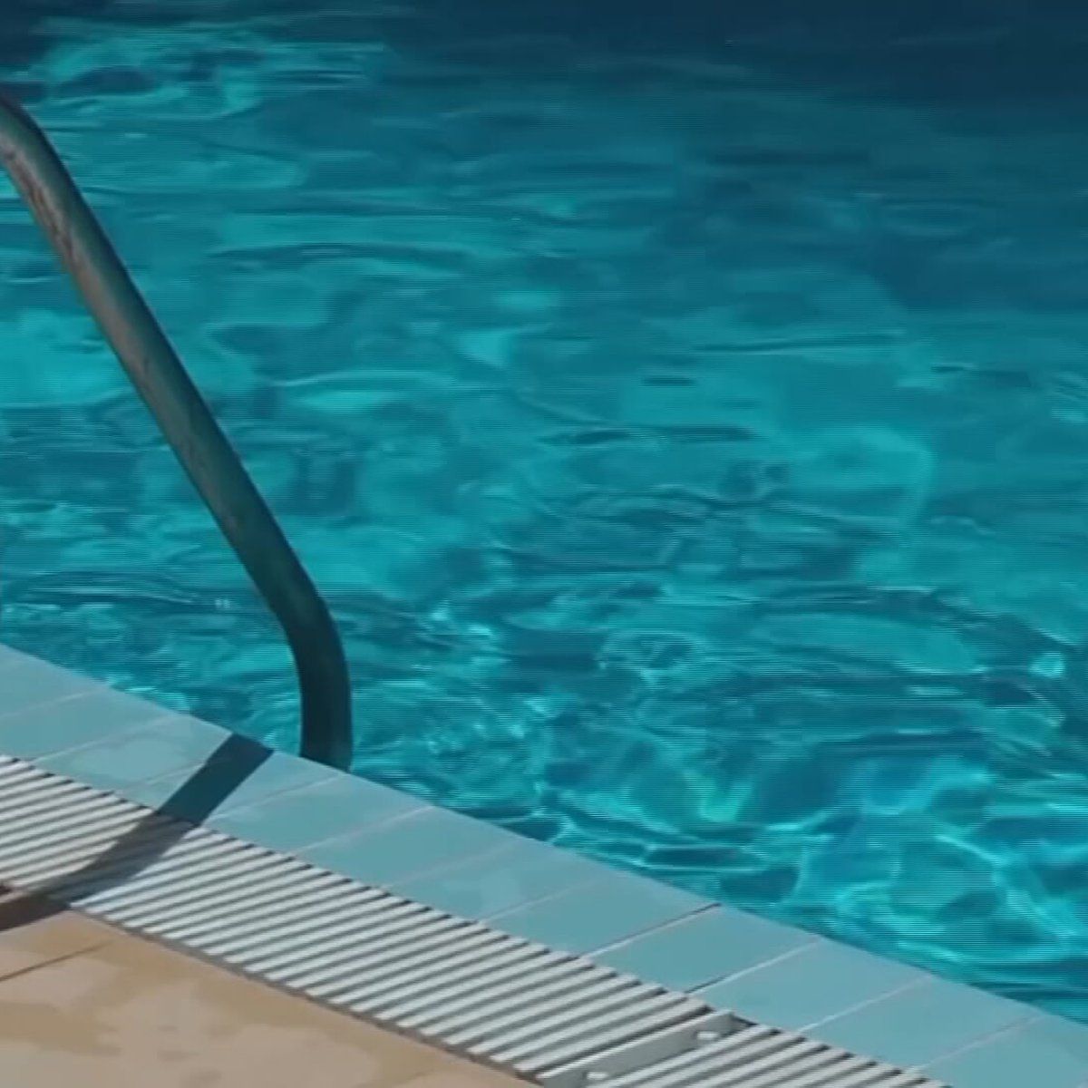 A close up of the pool with water - Swimming pool