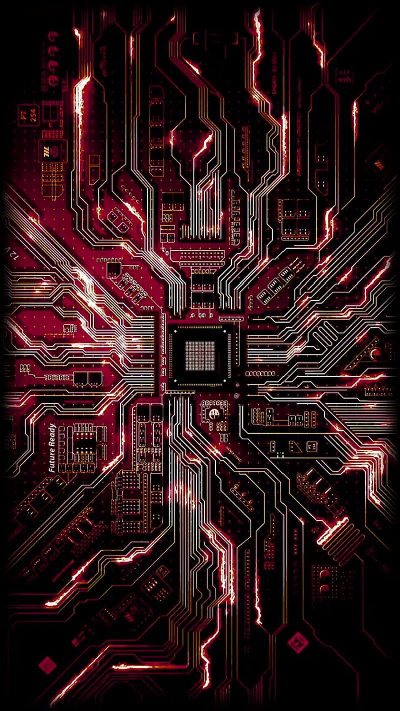 An abstract image of a circuit board - Technology